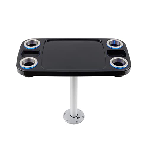 Glossy Black W/Silver Leg