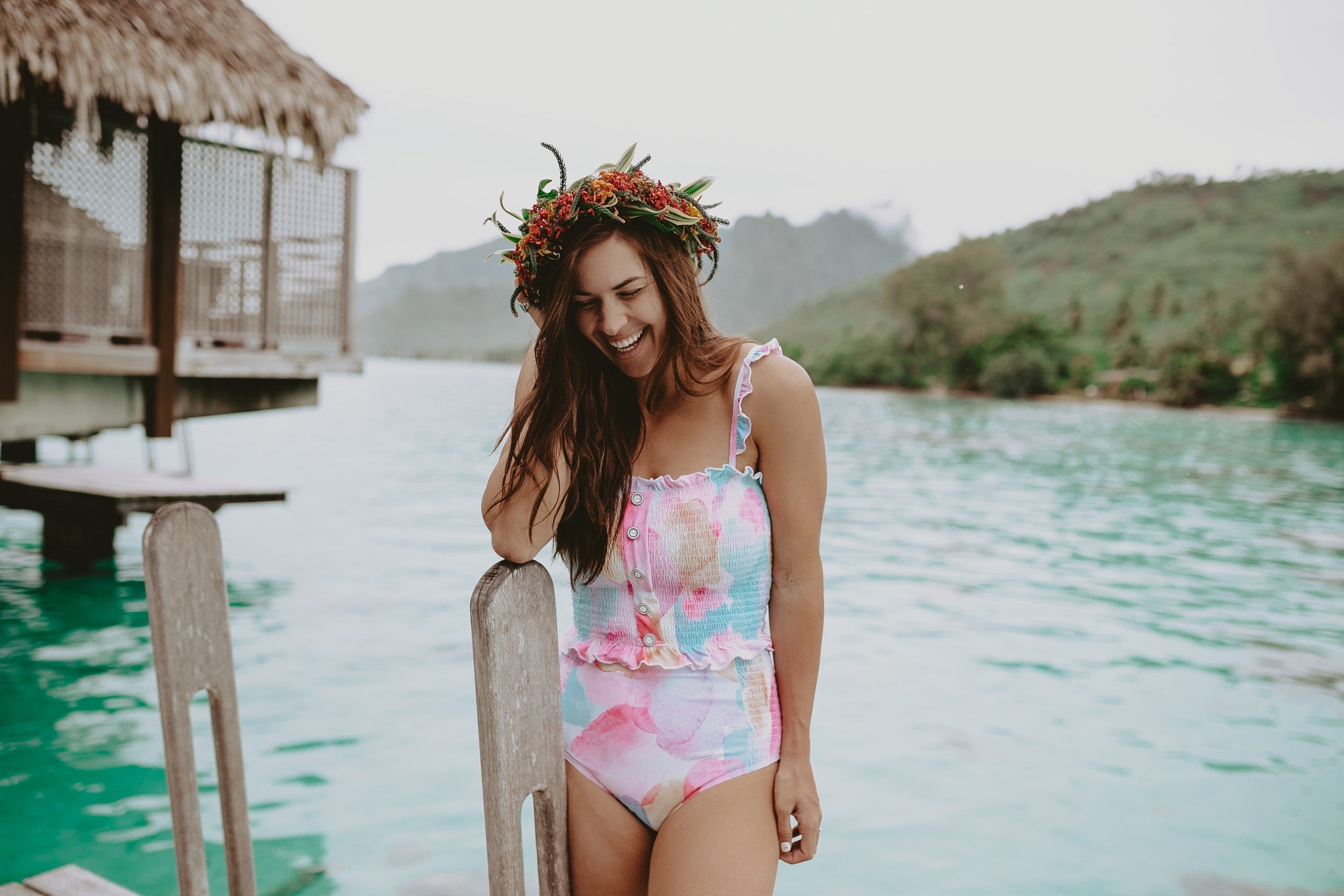 Betsy Smocked Tankini Swimsuit for Women - $48 | Flattering Swimwear for Beach, Pool & Vacation