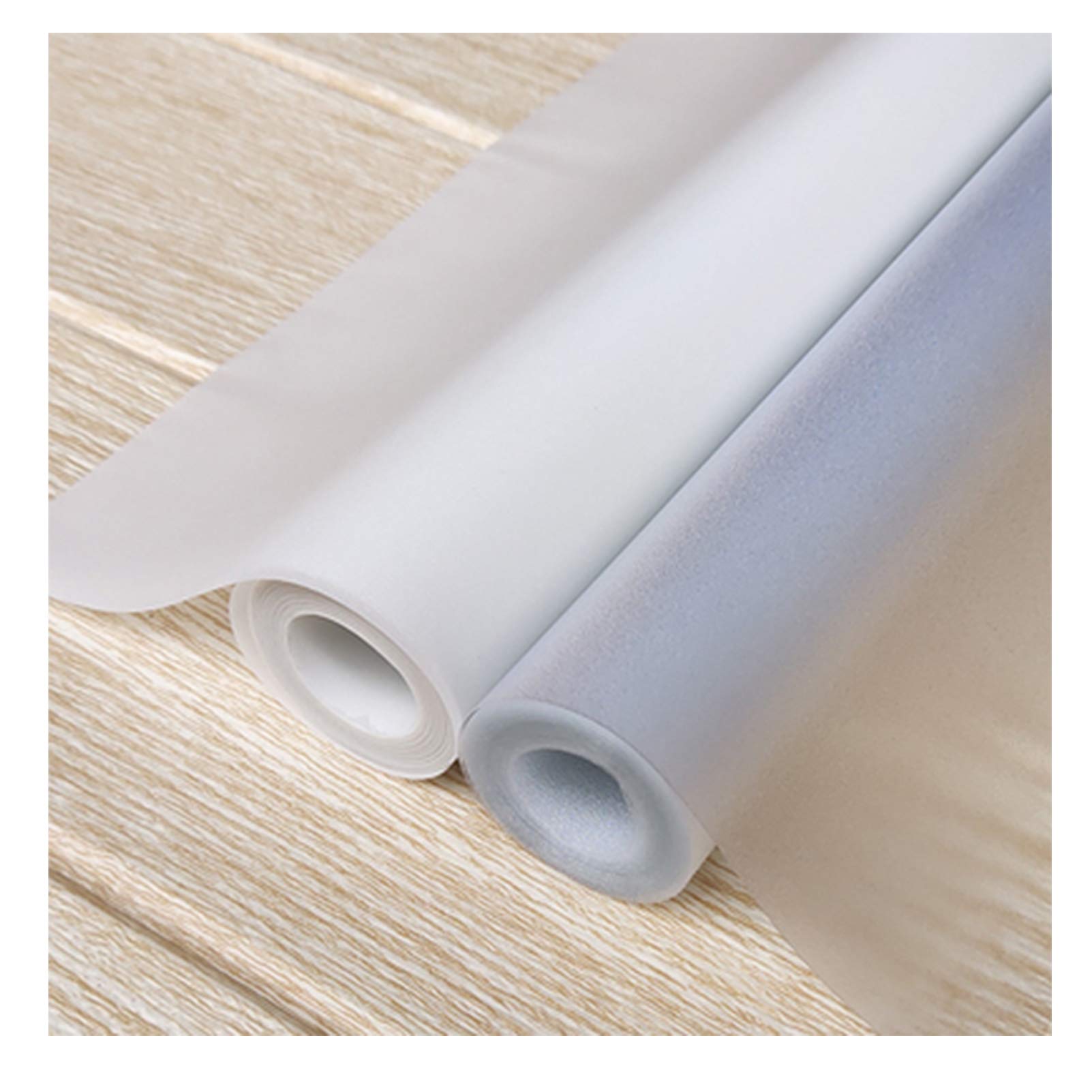 Self-Adhesive Window Privacy Film - Anti UV, No Glue, Easy to Clean Static Cling Vinyl for Bathroom & Shop Windows - White 0.6x10m - Perfect for Home, Office & Commercial Spaces