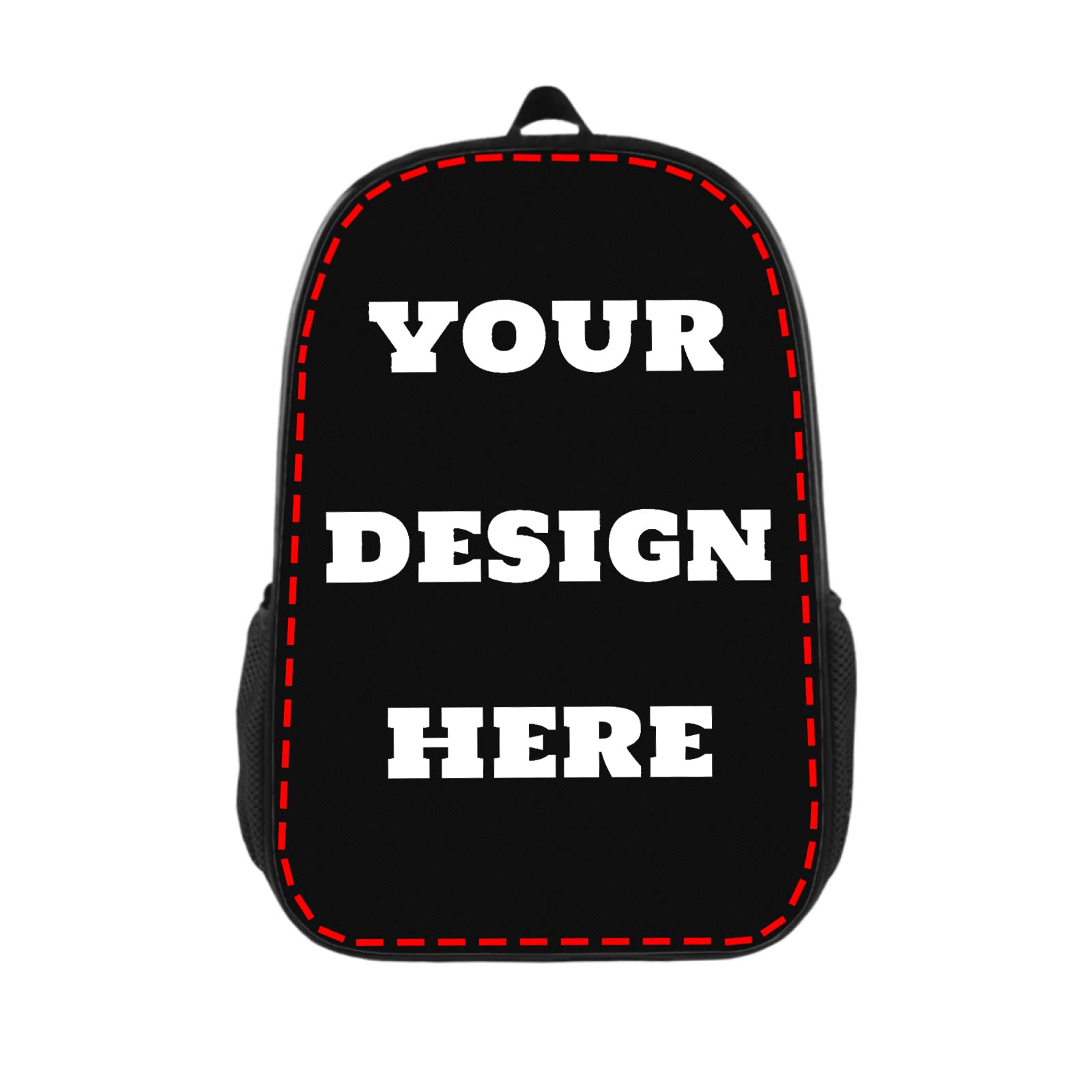 Custom Laptop Backpack with Personalized Text & Picture - 17In Travel & School Backpack for Men, Women, Boys & Girls - Perfect for Work, College & Daily Commute