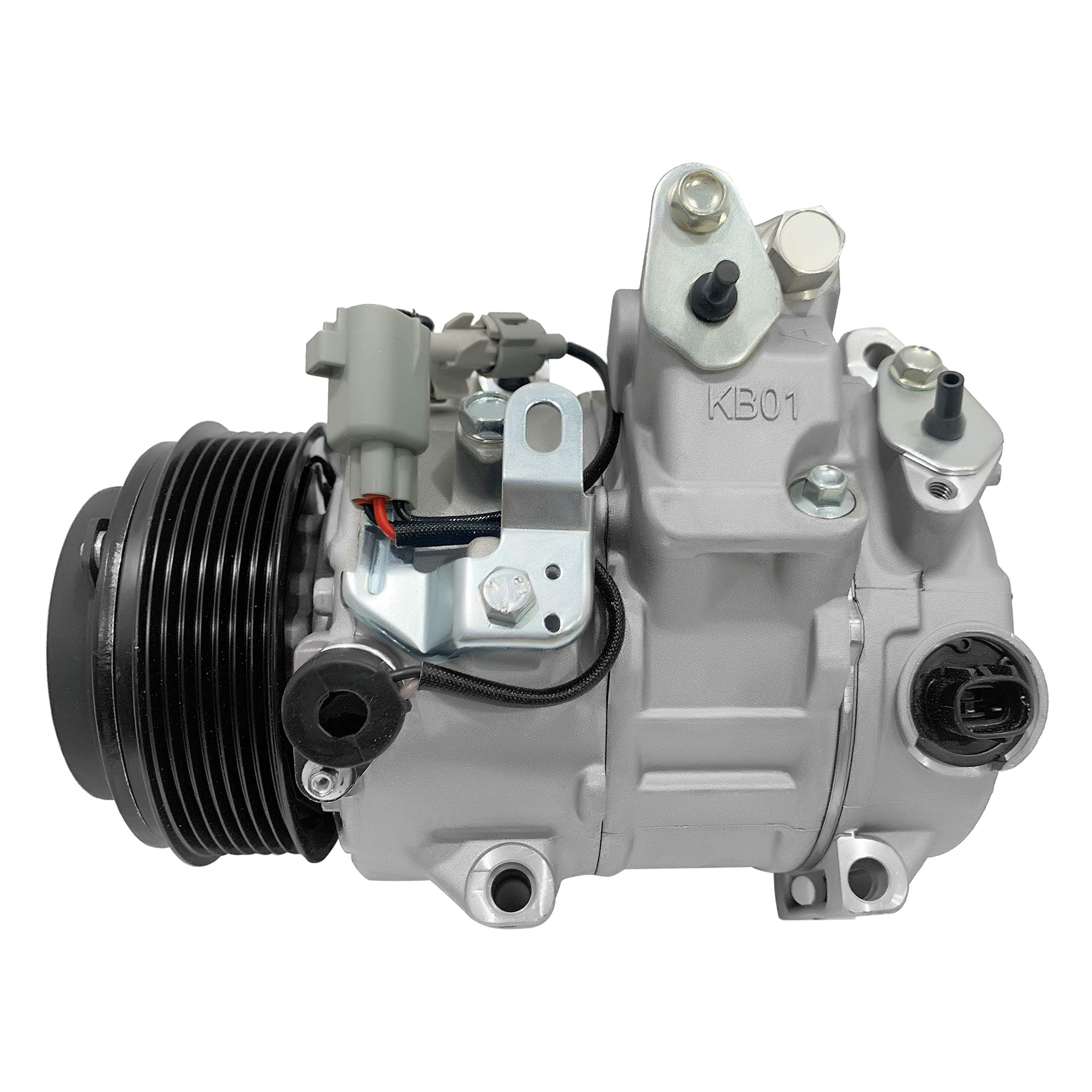 RYC New AC Compressor and A/C Clutch Kit AEH366-01 - Compatible with [Vehicle Models] | High-Performance Auto Air Conditioning Replacement Part for Smooth Cooling in Summer Driving