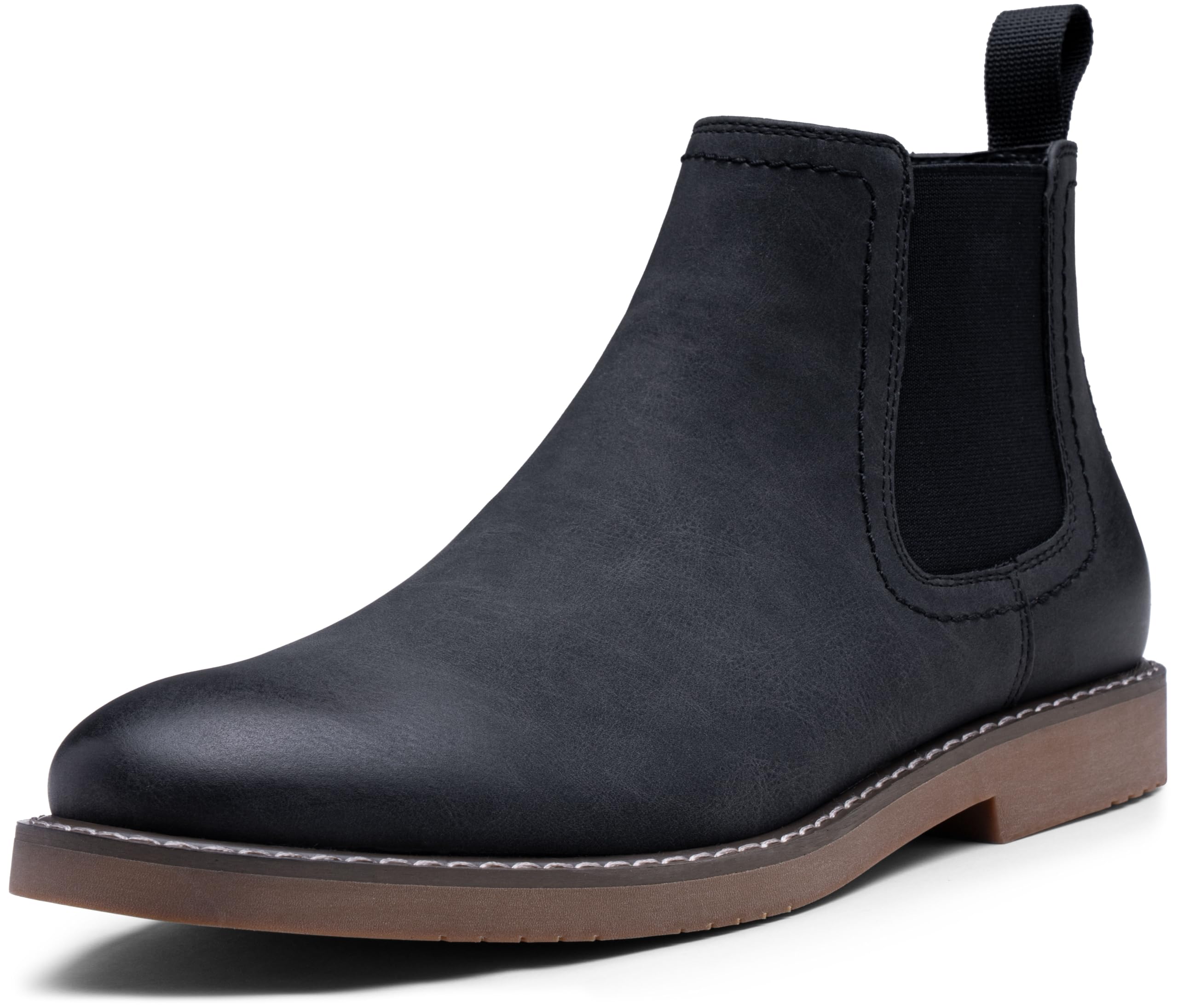 **Vostey Men's Chelsea Boots - Classic Black Slip-On Ankle Dress Boots for Casual & Formal Wear | Office, Party & Everyday Outfits**