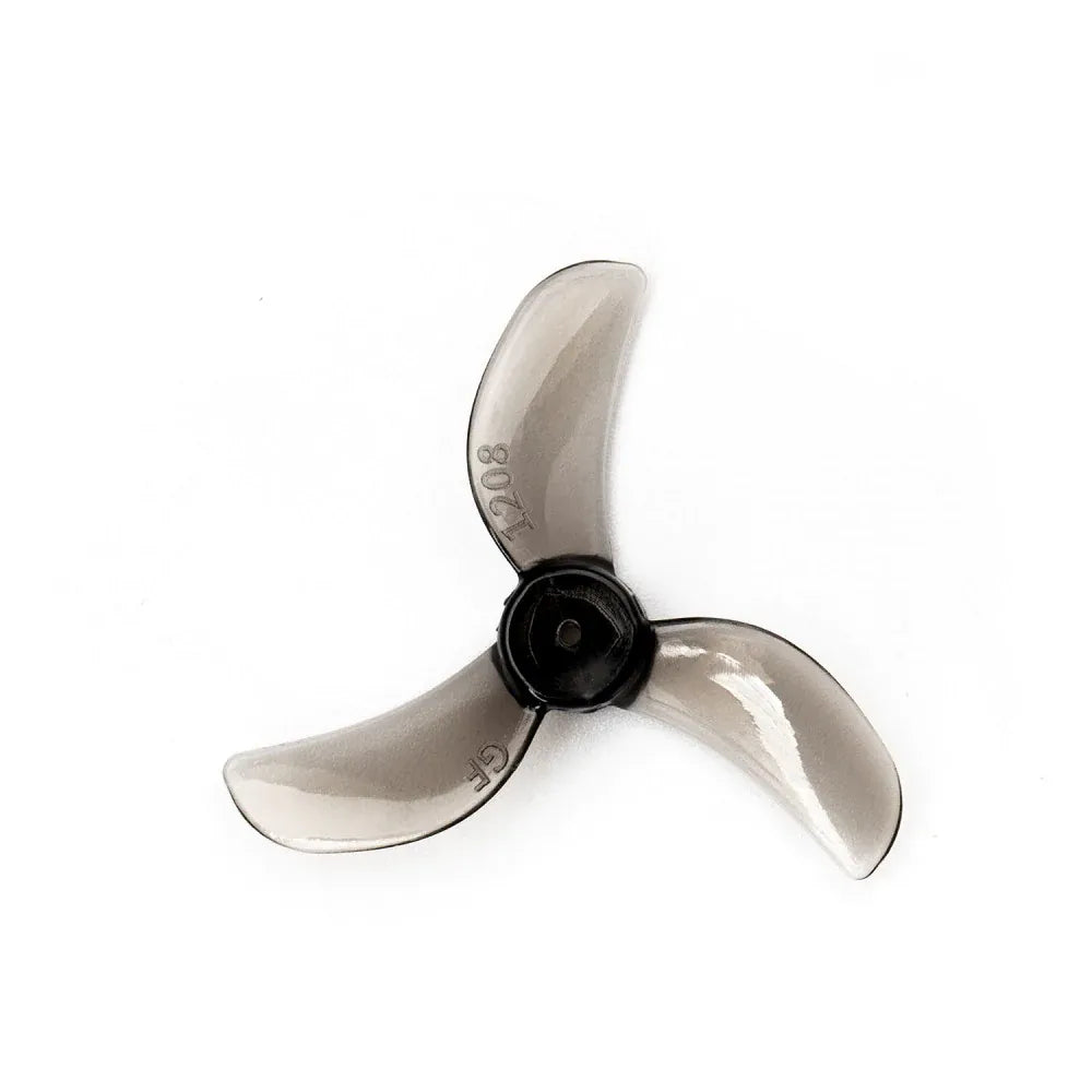 Gemfan 1208 3.31MM Blade 1MM Shaft Propeller - 16 Pack for 0802 25000KV Motor - Durable Drone Propellers for FPV Racing, Mini Quadcopters & DIY RC Aircraft