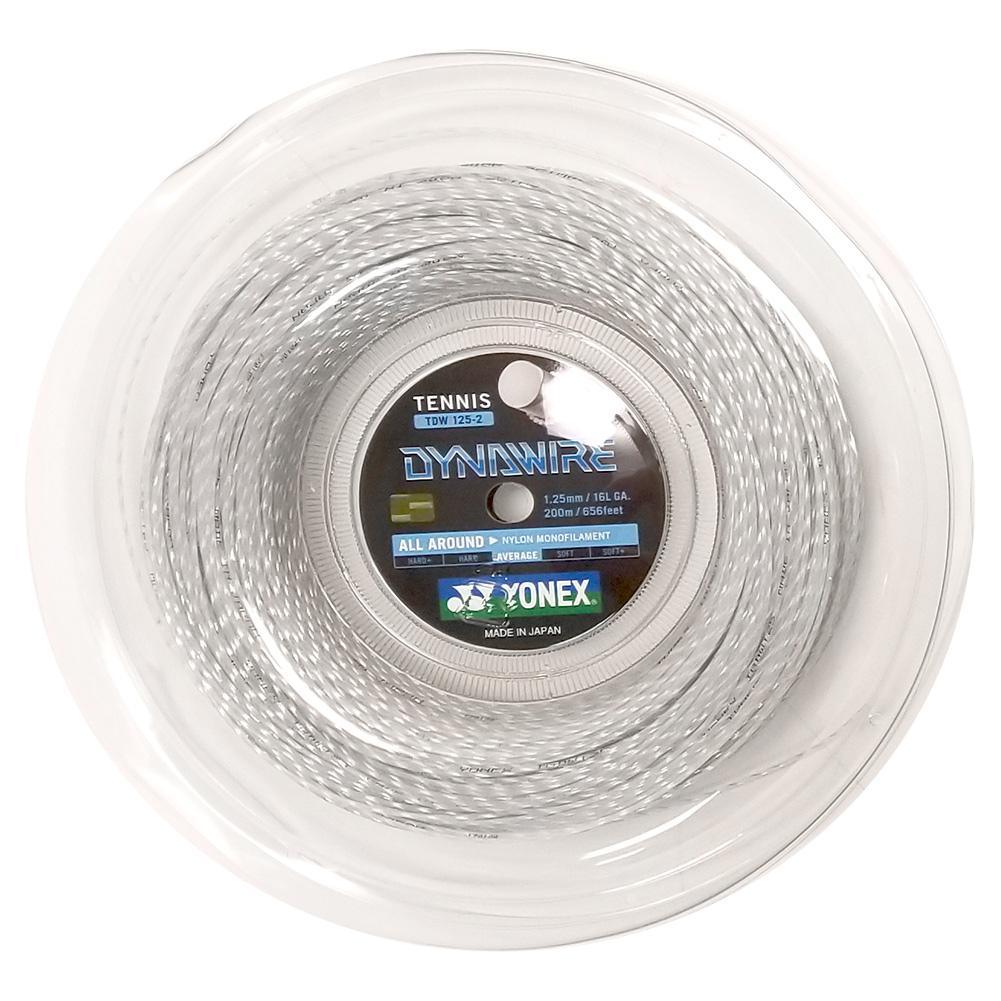 Premium Dynawire Tennis String Reel - High-Performance Polyester String for Tennis Rackets | Perfect for Professional Players & Club Enthusiasts | Great for Competitive Matches & Practice Sessions