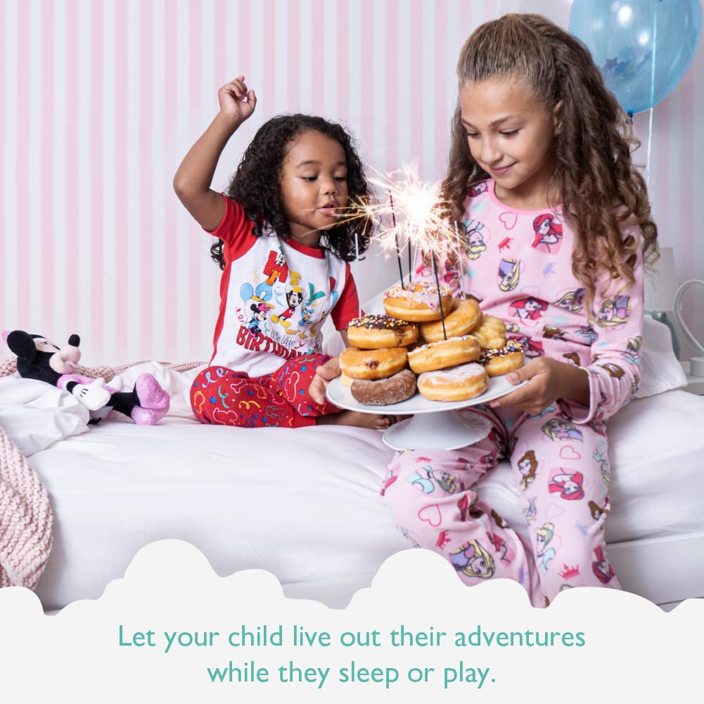 Disney Encanto Mirabel Girls' Nightgown - Soft & Comfortable Sleepwear for Kids, Perfect for Bedtime & Sleepovers | Official Licensed Disney Merchandise