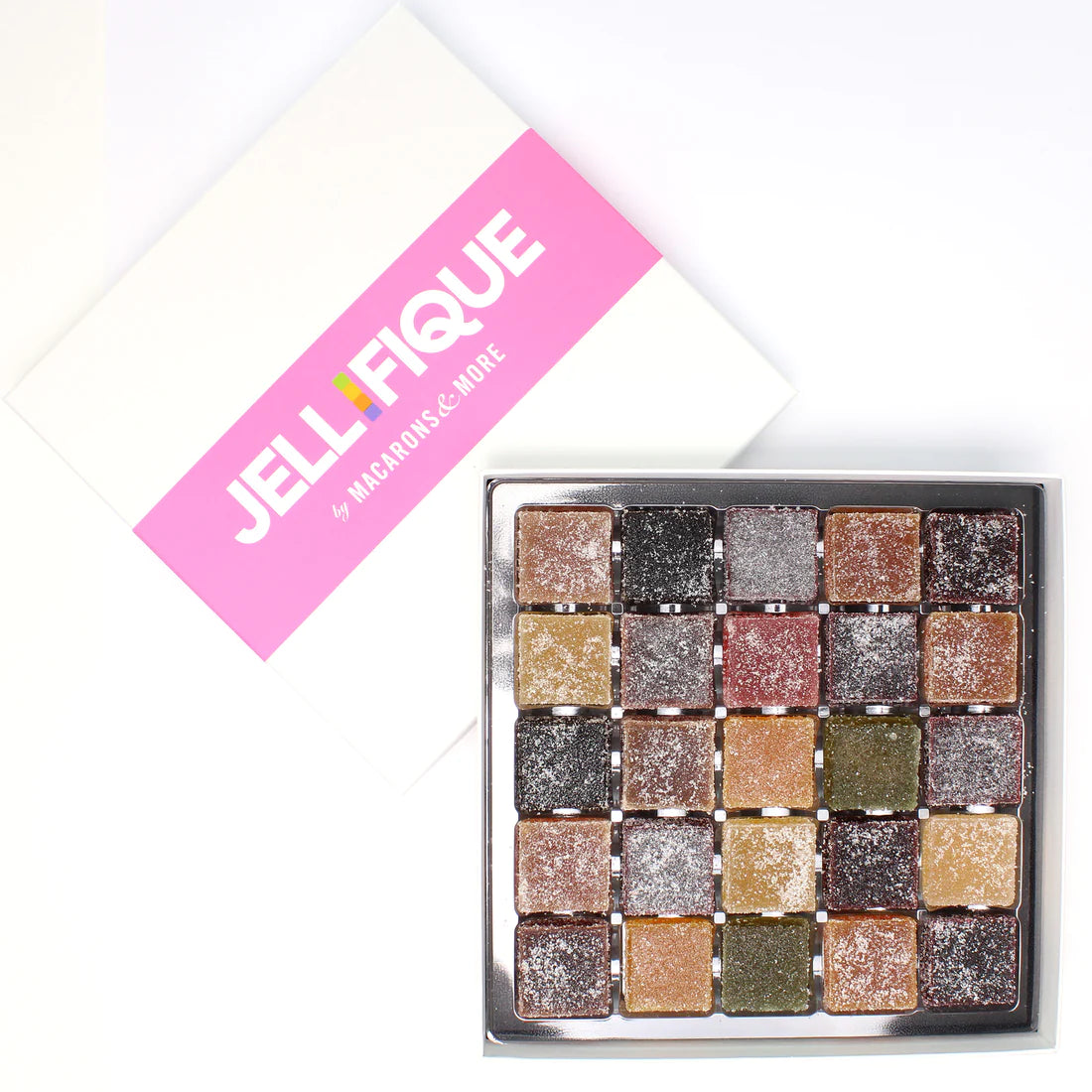 Signature Box of 25 Assorted Flavor Jelly Candies - Perfect for Birthday Parties, Halloween Treats & Office Snacks