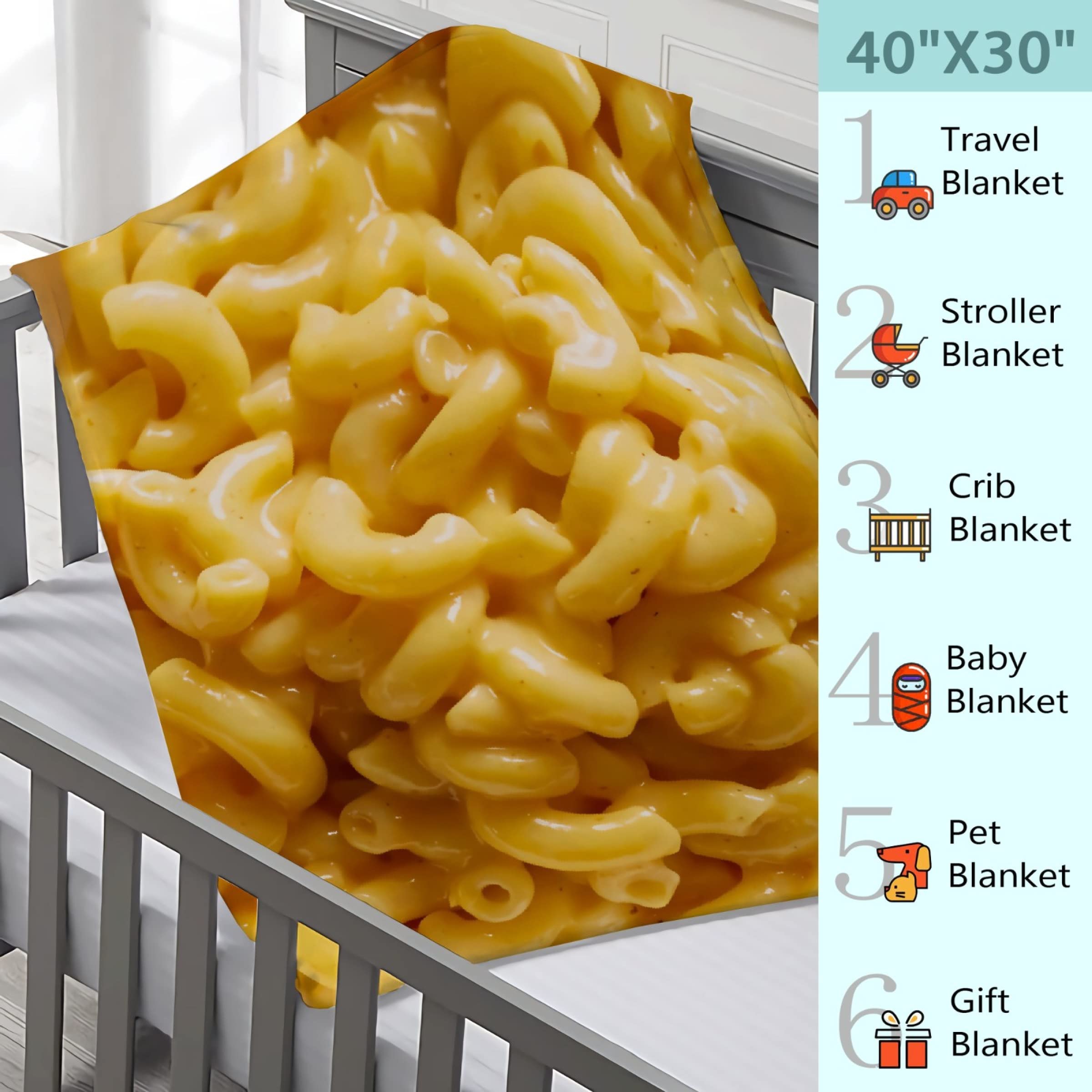 Ultra Soft Plush Cheese Throw Blanket - Warm Cozy Flannel Bed Quilt for Couch, Sofa & All Season Use - 90x120 Inches Family Size - Perfect for Movie Nights, Camping & Home Decor
