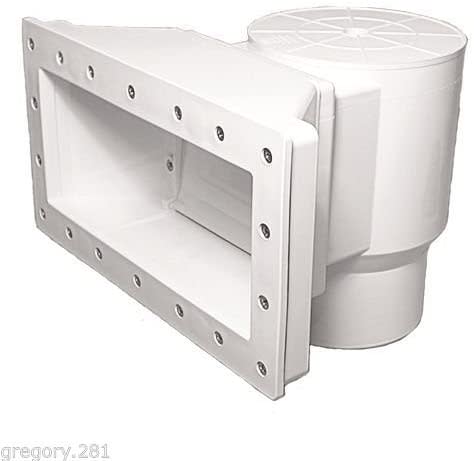 Waterway Flo Pro II Wide Mouth Skimmer for Aboveground Pools - Short Throat with Return, White (Model WWP560C3C60L) | Perfect for Easy Pool Maintenance and Debris Removal
