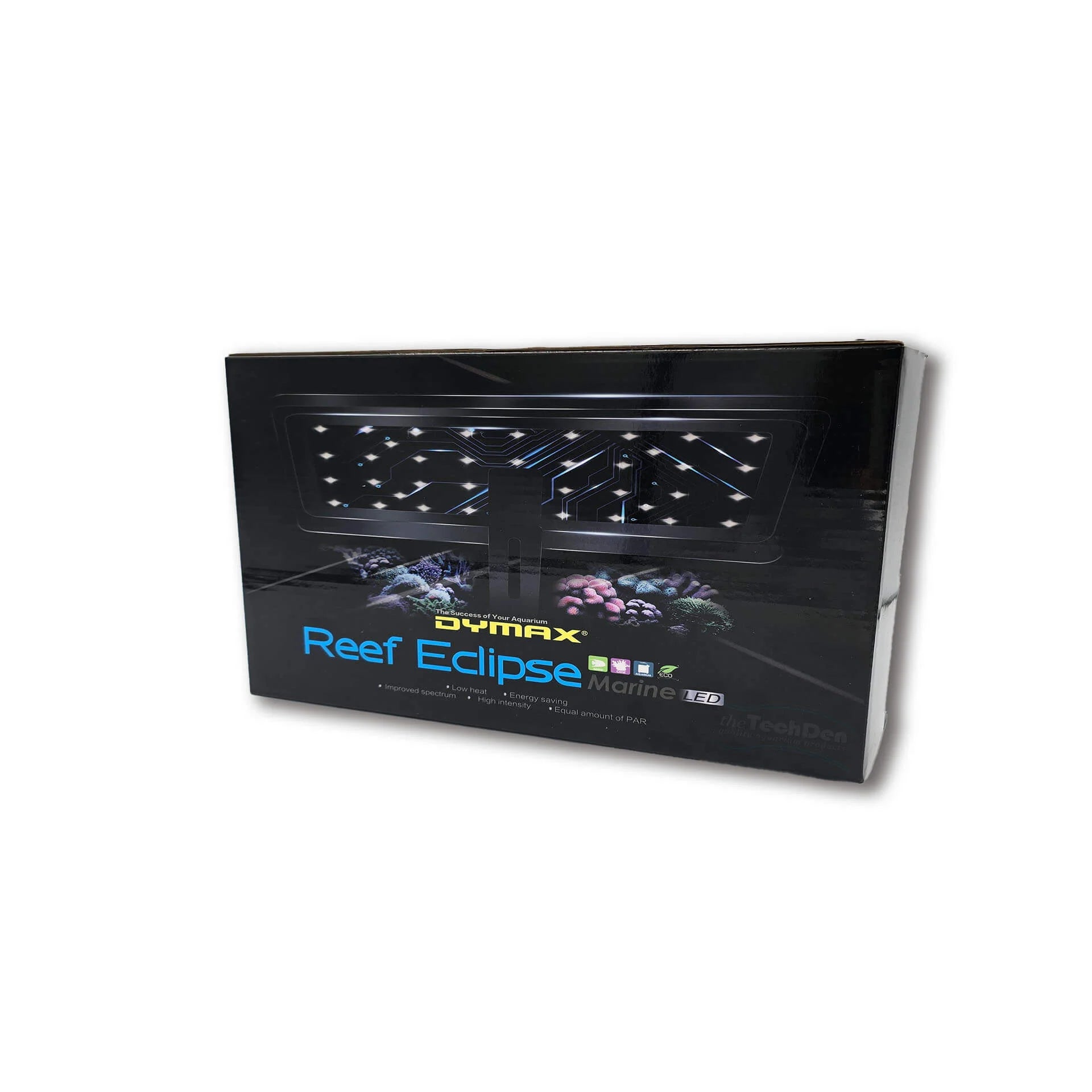 Dymax Reef Eclipse Nano Marine LED Aquarium Light - Perfect for Coral Growth in Small Saltwater Tanks (5-15 Gallons) | Ideal for Nano Reef Tanks, Fish Tanks & Marine Aquariums