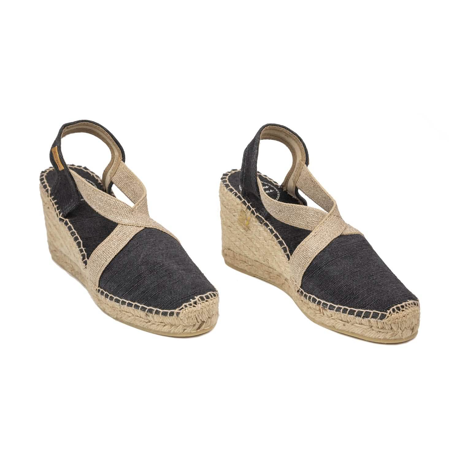 Women's Basic Canvas Wedge Espadrilles - Comfortable Summer Casual Shoes for Beach, Vacation & Everyday Wear | Terra 7V