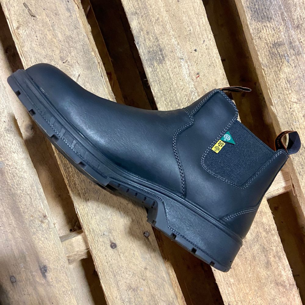 Timberland PRO Nashoba SD+ Unisex Pull-On Composite Toe Work Boots - Slip Resistant & Comfortable for Construction, Warehouse & Outdoor Work (Black, TB0A61CF001)