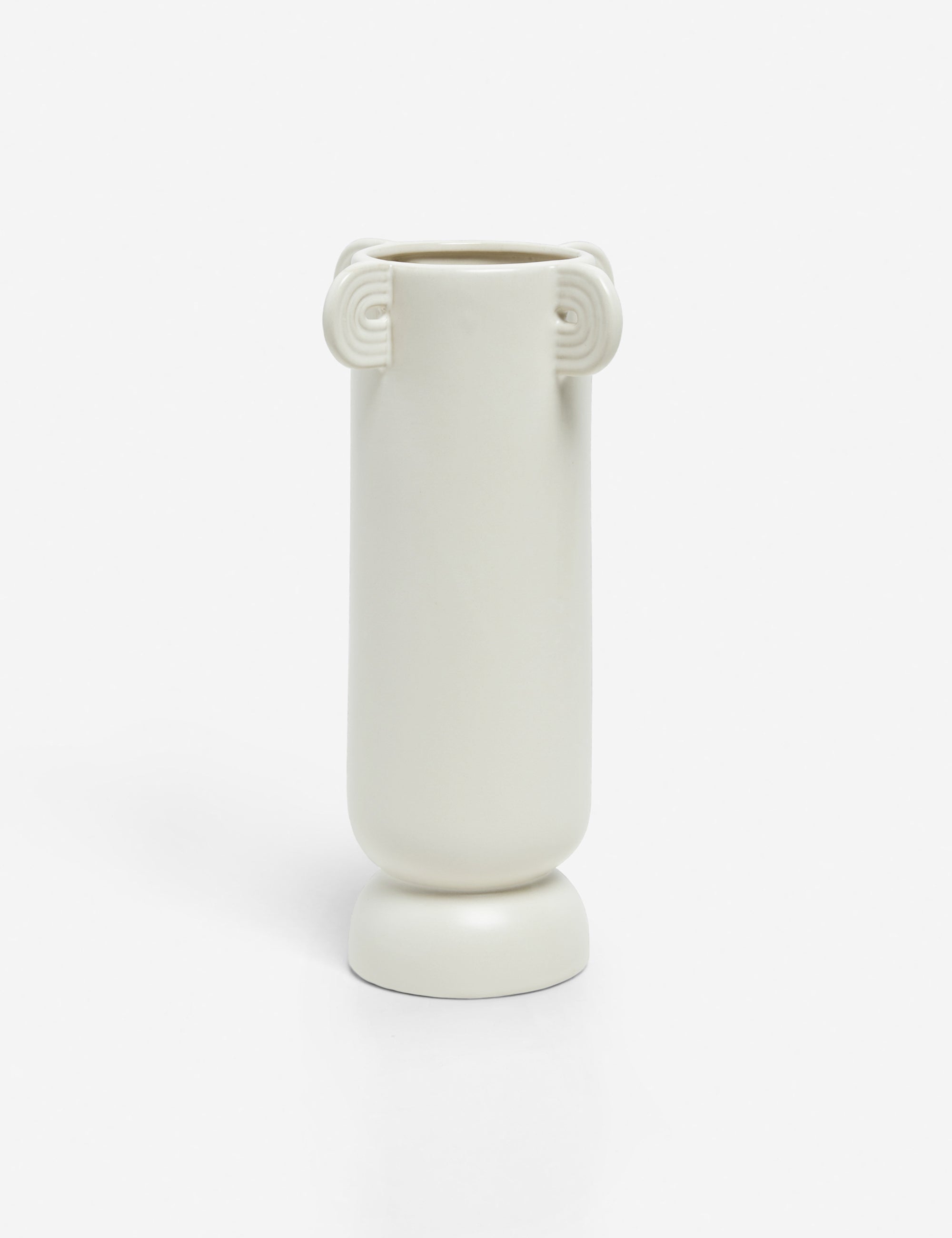 Ferm Living Calli Decorative Vase - Modern Ceramic Home Decor for Living Room, Bedroom & Office | Perfect for Flowers and Interior Design Accents
