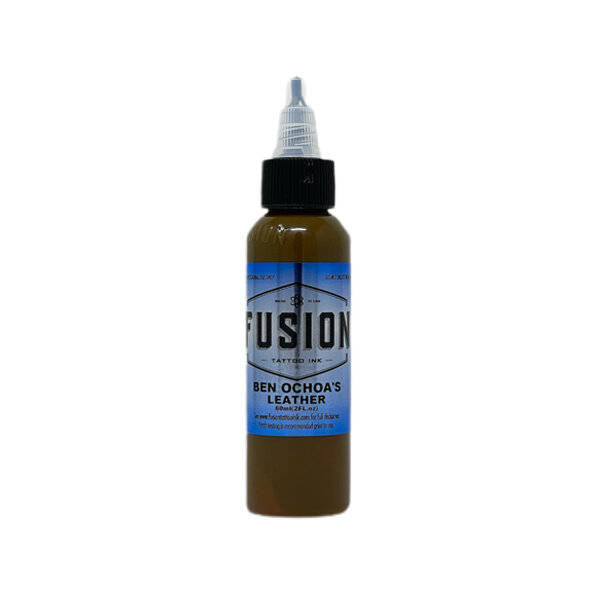 Premium Fusion Ben Ochoa Leather Ink 1oz - Professional Leather Dye for Shoes, Bags & Furniture Repair - Perfect for DIY Leather Crafting & Restoration Projects