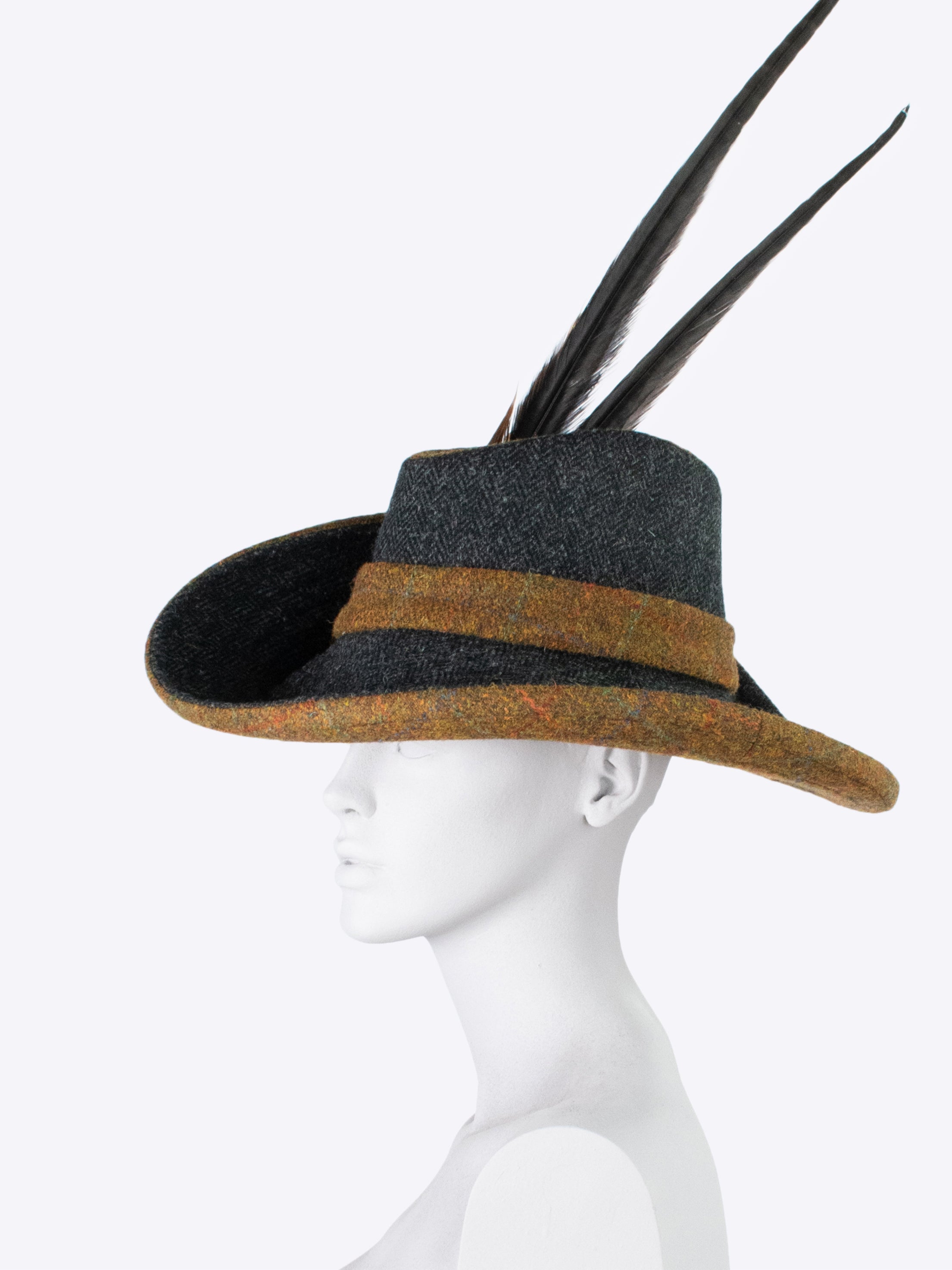 Waterproof Wide Brim Sun Hat for Women & Men - UPF 50+ UV Protection - Charcoal & Rust Color - Perfect for Beach, Hiking, Gardening and Outdoor Activities