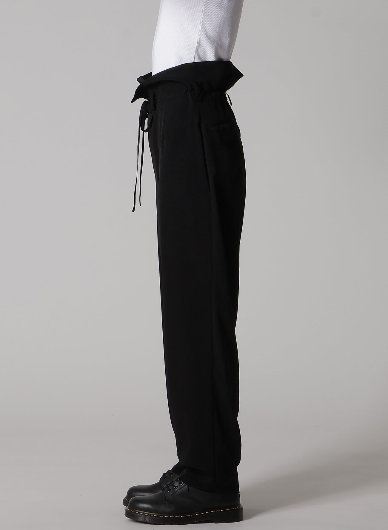 CREPE de CHINE HIGH WAIST PANTS for Women - Elegant Flowy Trousers with Comfortable Stretch Waistband | Perfect for Office Wear, Casual Outfits & Special Occasions