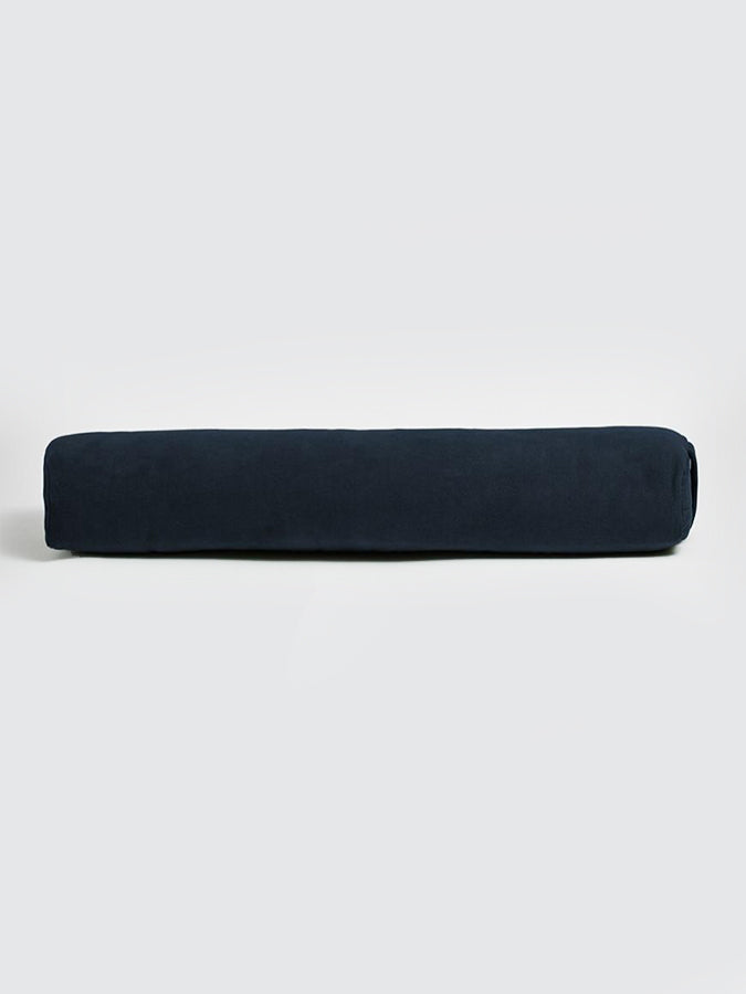 Manduka Lean Enlight Technology Meditation Bolster Cushion - Premium Yoga & Meditation Support for Home, Studio & Travel - Ideal for Back Pain Relief & Relaxation