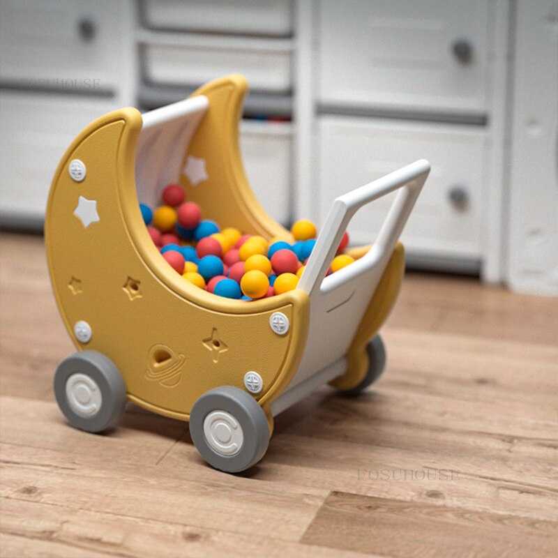 Space-Themed Toy Storage Organizer - Astronaut Design Kids Toy Box for Playroom & Bedroom Organization | Perfect for Storing Toys, Books & Games