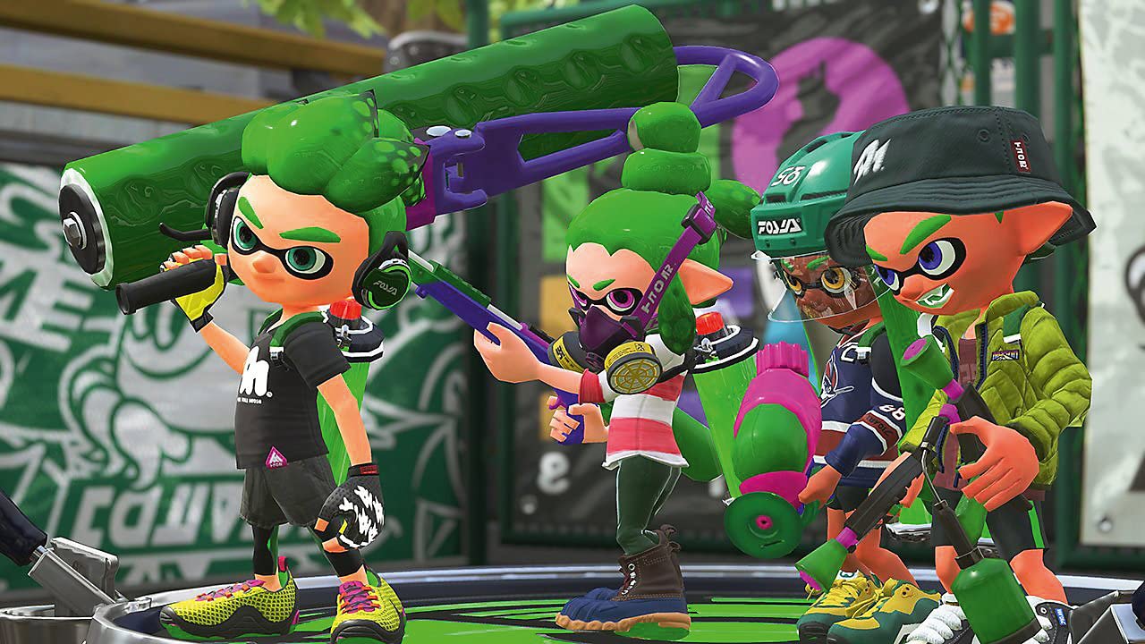 Splatoon 2 Game for Nintendo Switch - Multiplayer Shooter Action Adventure | Perfect for Family Fun & Competitive Gaming