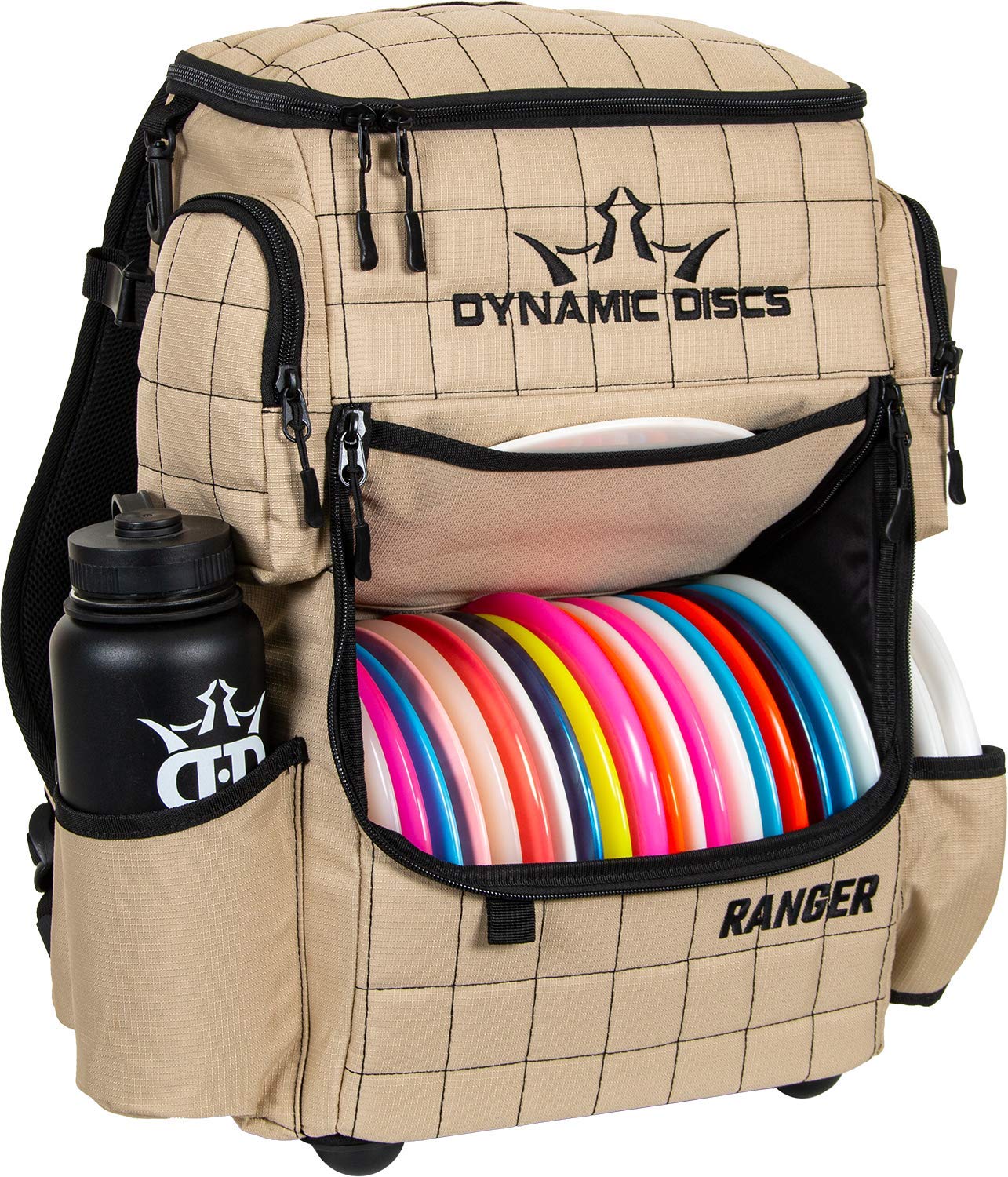 D.D DYNAMIC DISCS Ranger Backpack - Premium Disc Golf Bag with Comfortable Straps & Durable Design | Perfect for Outdoor Sports, Hiking & Disc Golf Tournaments