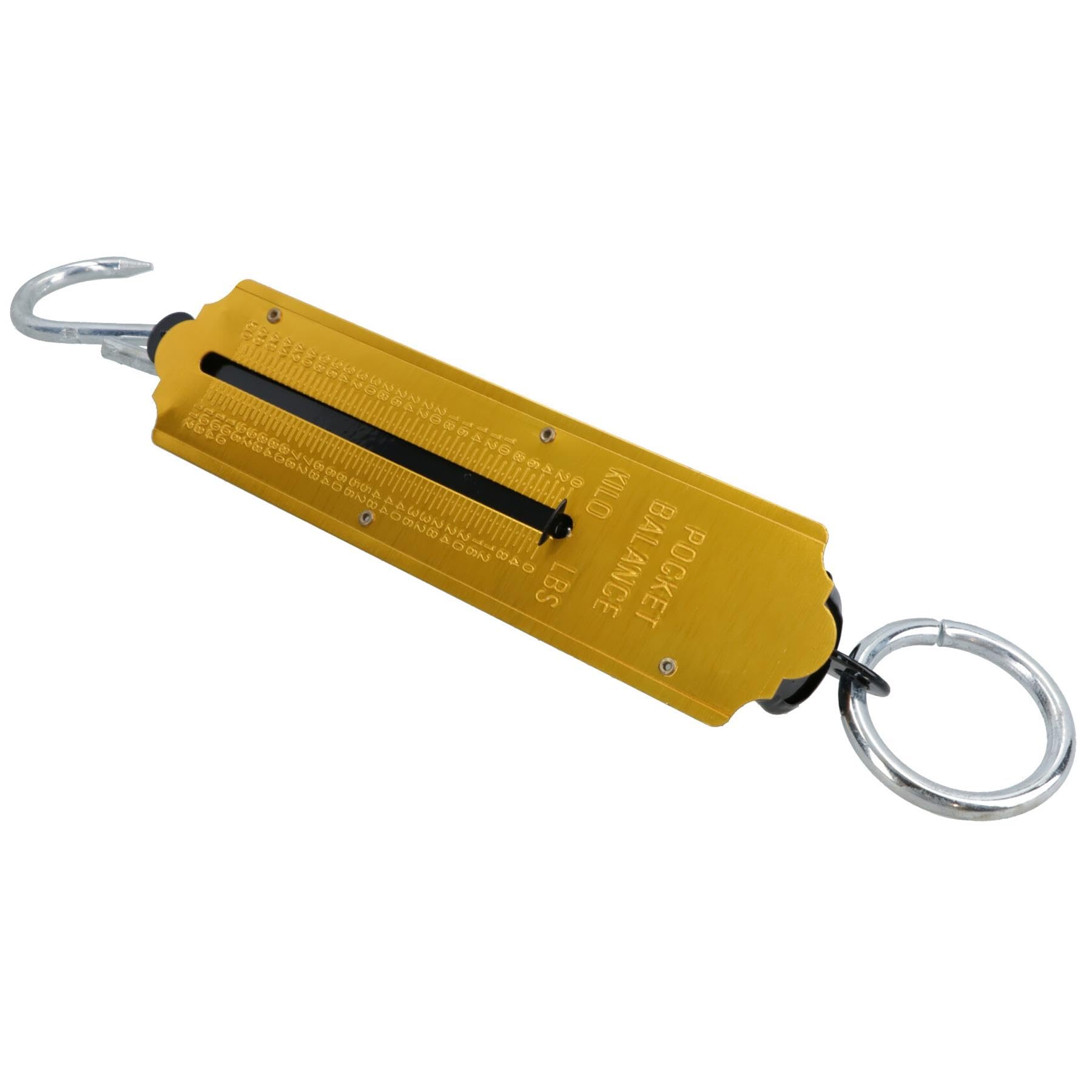 AB Tools 50KG Portable Luggage & Fishing Spring Balance Scale - Digital Hanging Weighing Device for Travel, Shipping, Outdoor Adventures (Model TE727)
