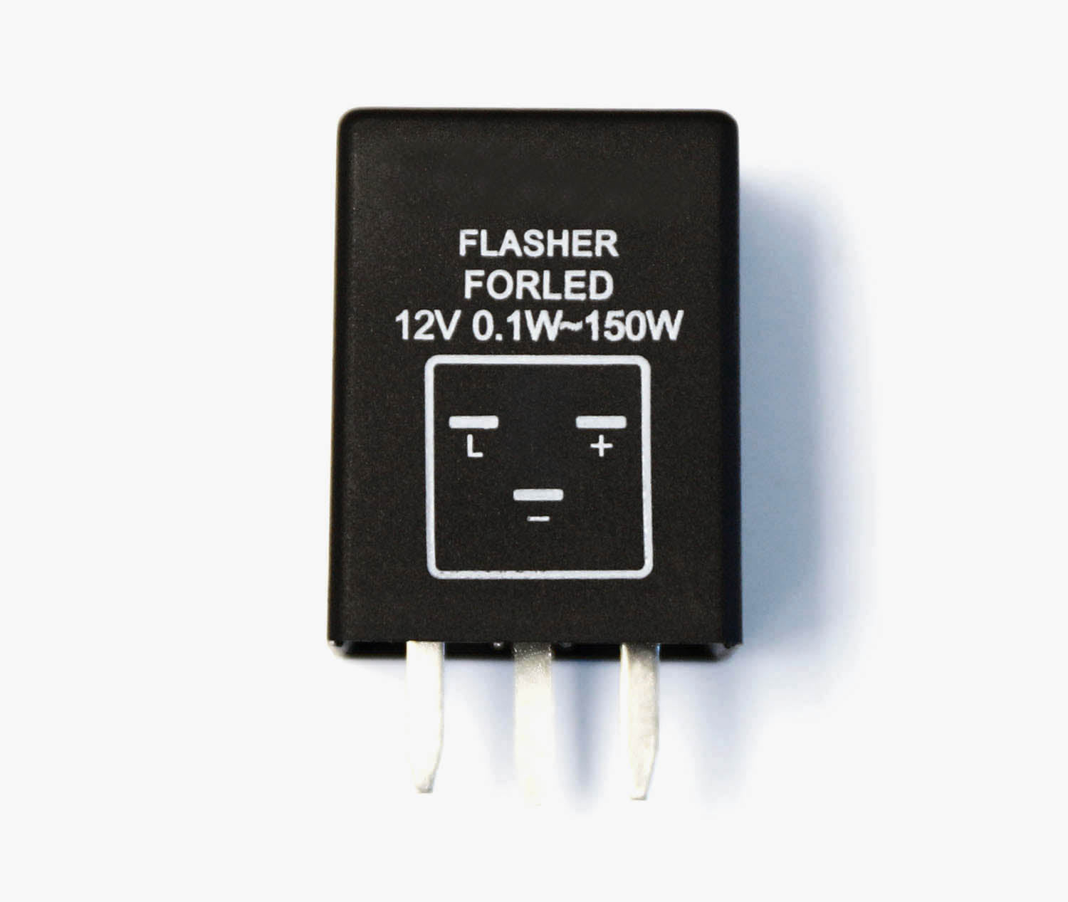 3 Pin EP28 Electronic LED Flasher Relay - Fix Hyper Flash Issue for Turn Signal Bulbs | Compatible with Cars, Trucks & Motorcycles | Easy Installation Solution
