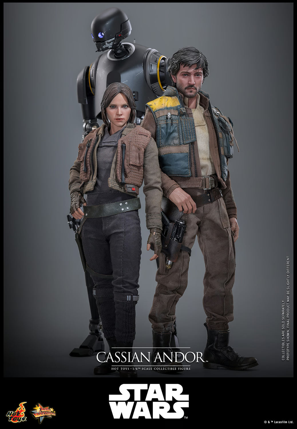 Hot Toys Rogue One: A Star Wars Story Cassian Andor 1/6 Scale 12