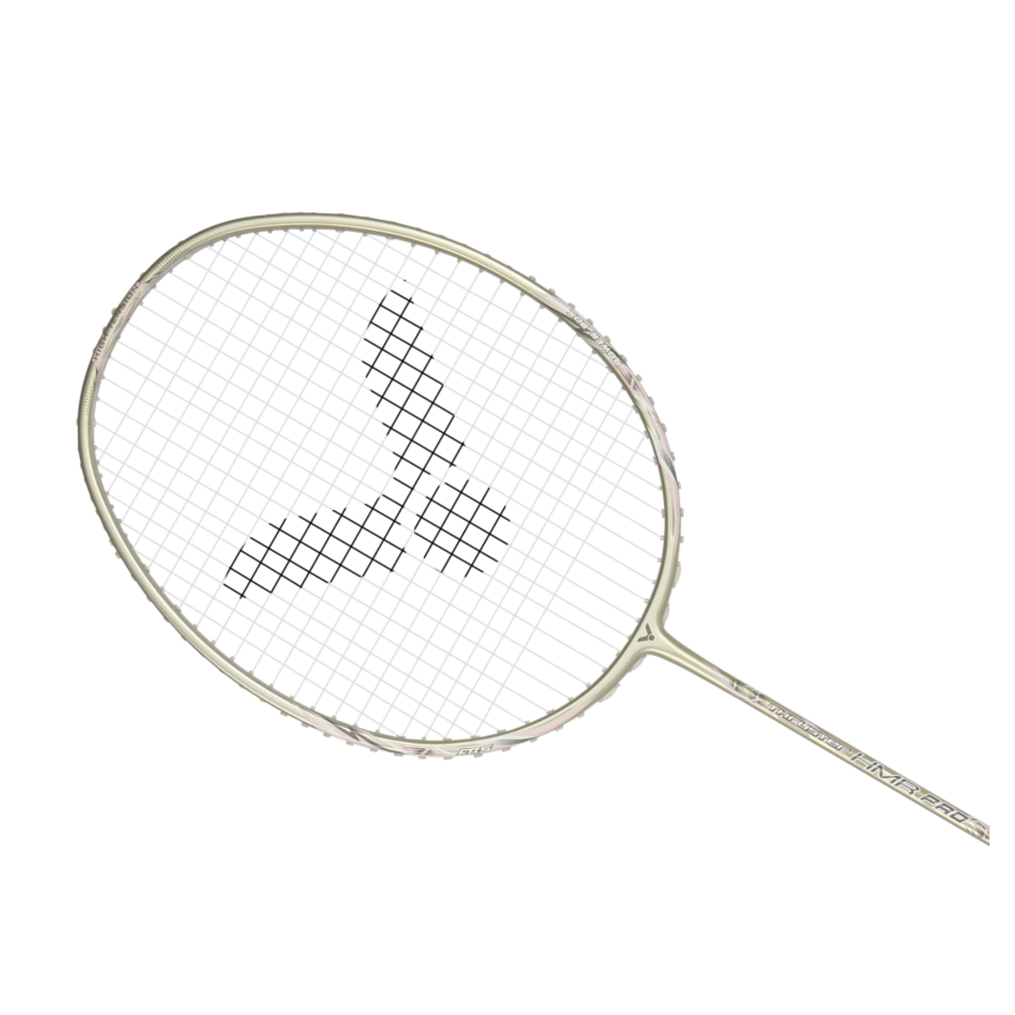 Victor Thruster K HMR PRO Strung Badminton Racket - Professional Carbon Fiber Badminton Racquet for Advanced Players - Perfect for Competitive Tournaments & Training Sessions