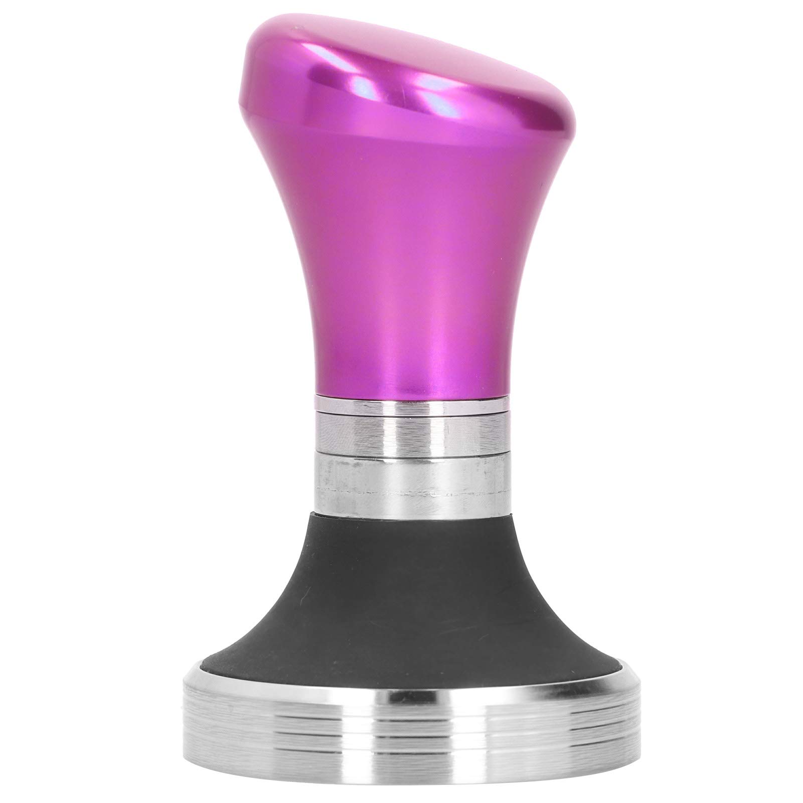 58mm Coffee Tamper - Premium Rose Red Espresso Powder Press for Barista & Home Brewing - Perfect for Espresso Machines & Coffee Making Accessories