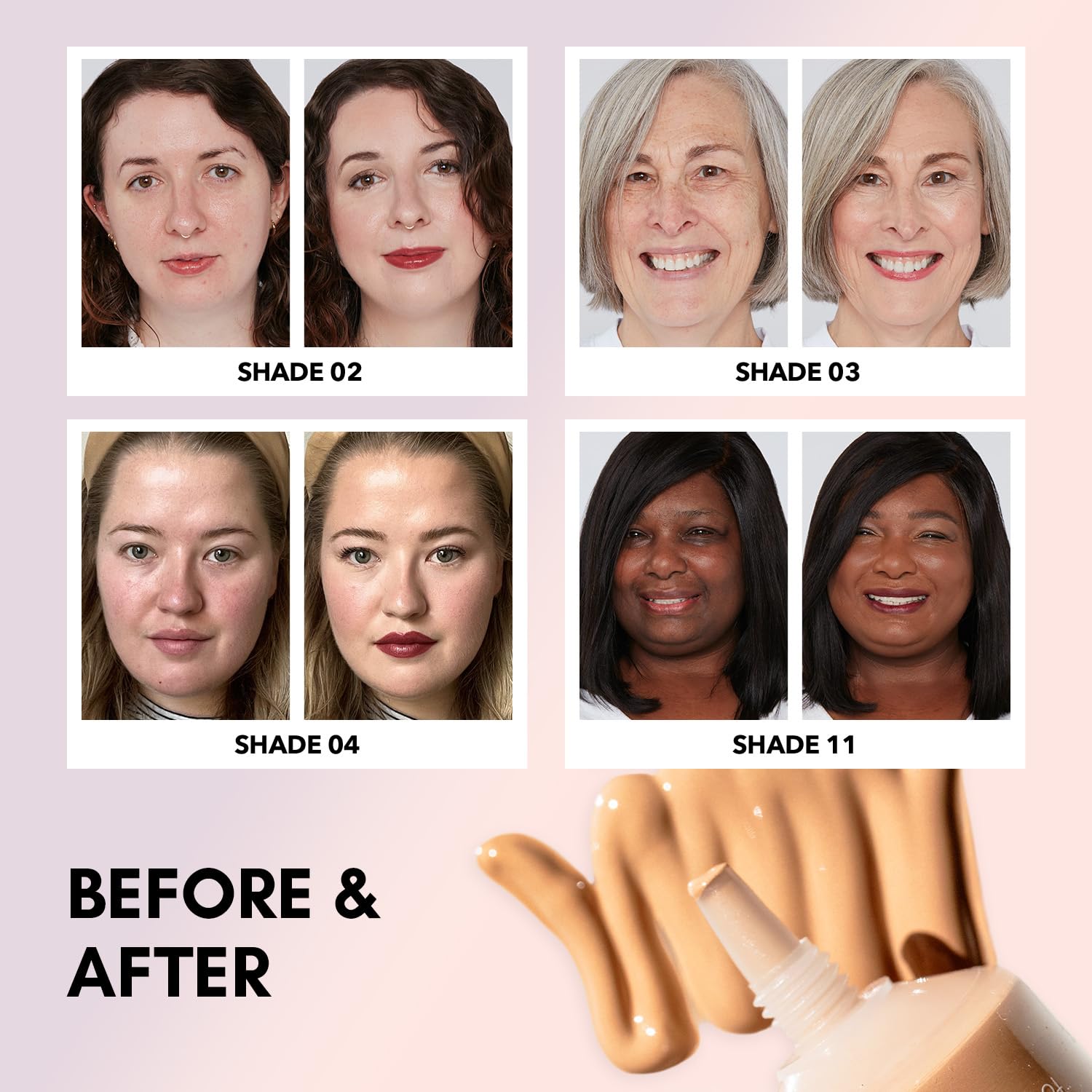 Clover Skin Is In Serum Foundation - Hydrating Face Serum & Lightweight Foundation, Cruelty-Free, Vegan with Squalane & Sunflower Seed Wax | 30ml Shade 09 (Medium-Dark) | Perfect for Daily Wear, Natural Makeup Look & Sensitive Skin Care Routine