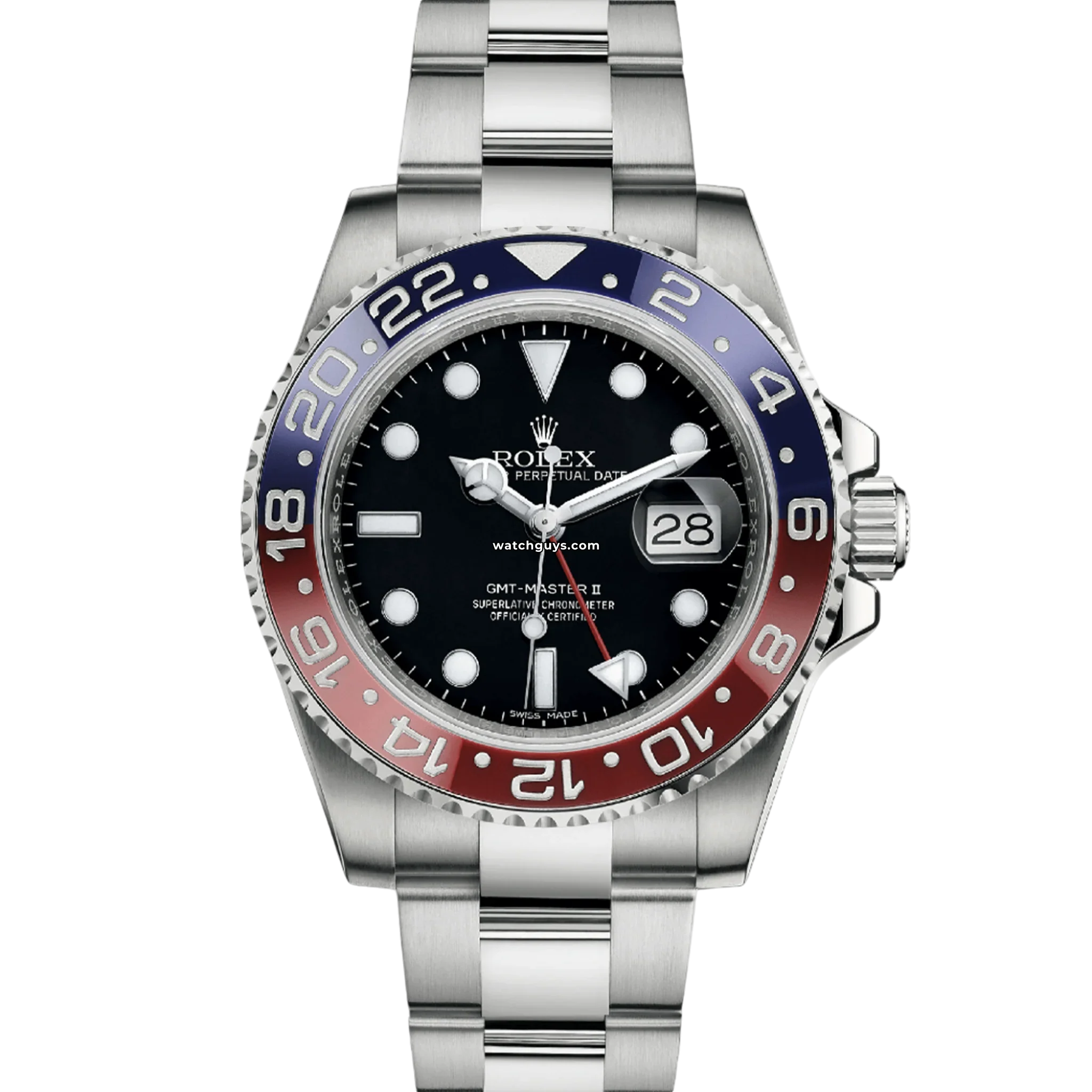 Rolex GMT Master II 116719BLRO Luxury Men's Watch - Stainless Steel & Ceramic Bezel - Perfect for Travel, Business & Special Occasions