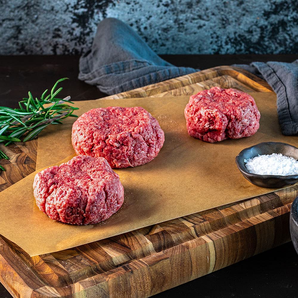 Premium Nebraska Star Beef Angus Ground Beef - 100% Grass-Fed, High Protein, Lean & Juicy - Perfect for Burgers, Meatballs, Tacos & Healthy Meal Prep