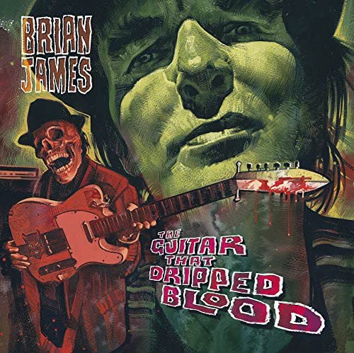 Horror-Themed Electric Guitar - Perfect for Halloween Performances & Rock Concerts | The Guitar That Dripped Blood