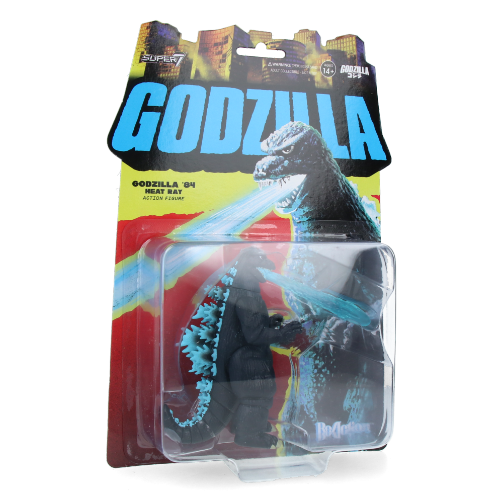Godzilla 1984 (Heat Ray) Toho ReAction Figure - Wave 7 Collectible Toy for Anime & Movie Fans - Perfect for Display, Gifts, and Action Figure Collections