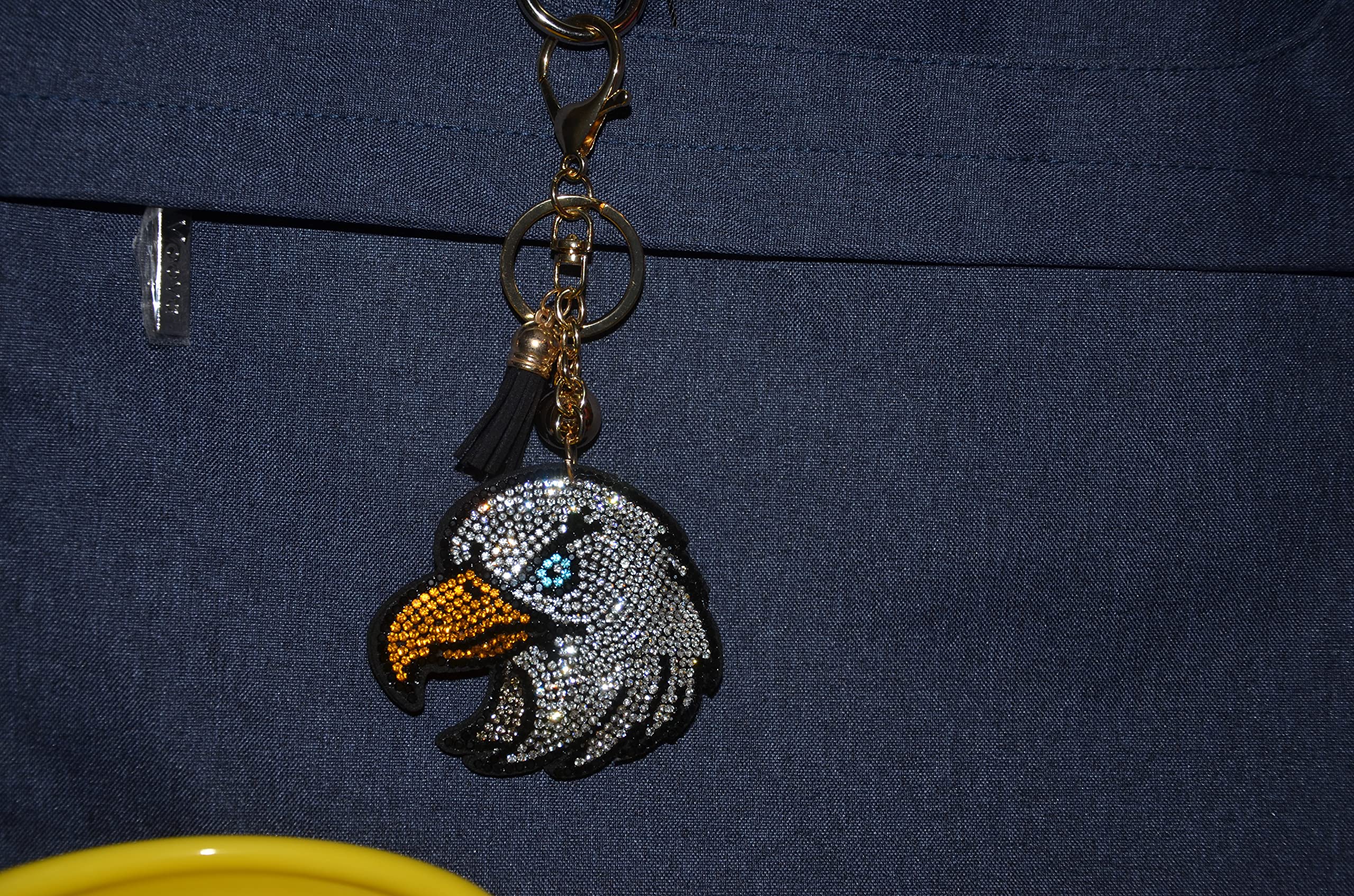 Sparkling Rhinestone Keychain for Women - Elegant Bling Keychain Accessories, Car Keys & Purse Charms - Perfect for Handbags, Wallets & Gift Giving