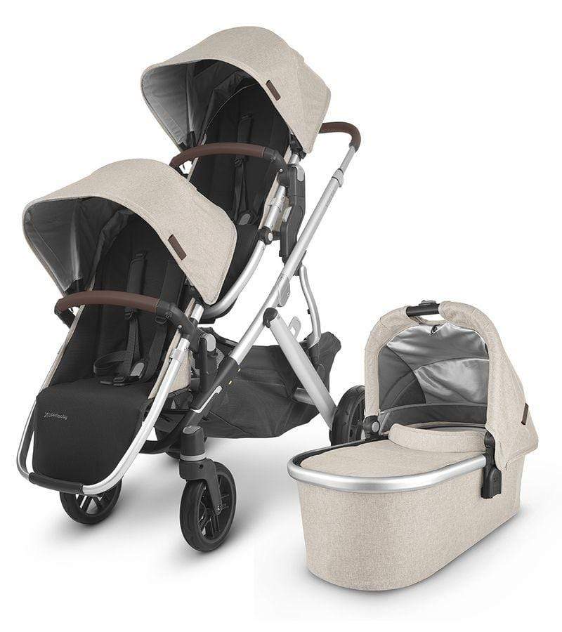UPPAbaby Vista V2 Double Stroller - Lightweight All-Terrain Baby Stroller with Adjustable Canopy | Perfect for Twins, Siblings & Everyday Use in Parks, Shopping & Travel