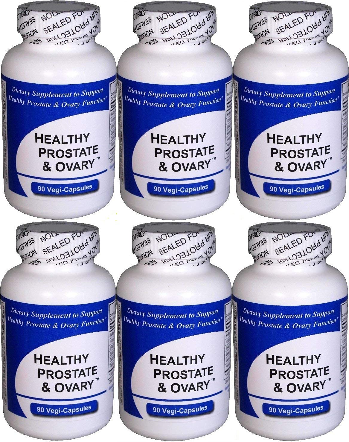 Premium Prostate & Ovary Support Supplement - 6 Bottles (540 Capsules) | Natural Herbal Blend with Vietnamese Crinum Latifolium Extract | Dietary Supplement for Men & Women | Supports Urinary & Reproductive Health | Ideal for Daily Wellness Routine & Hormonal Balance