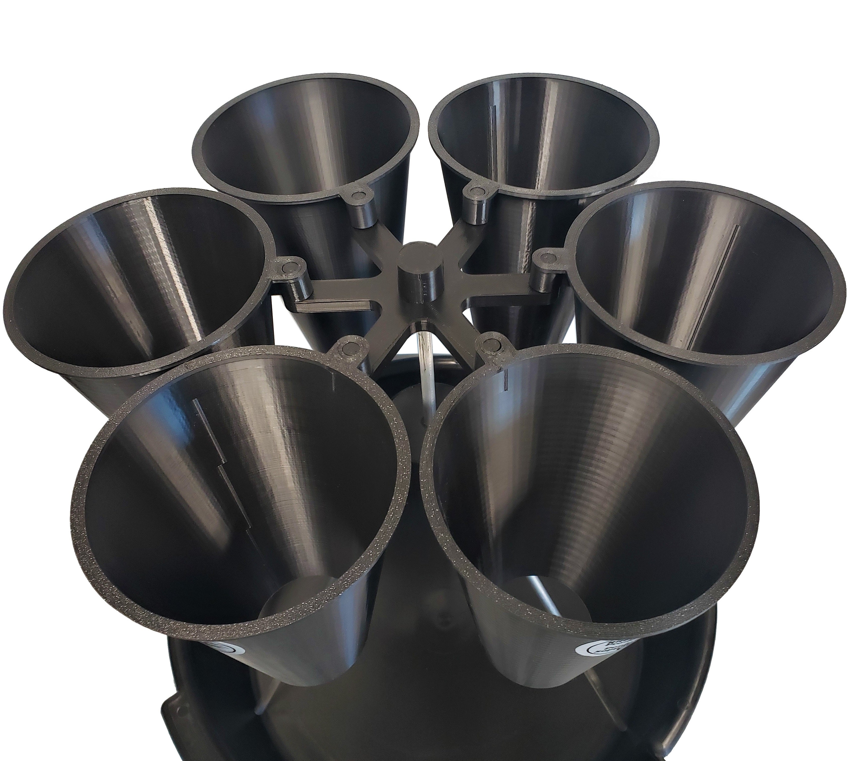 Quail Processing Station - 6 Cone Rotary Restraining Stand for Humane Poultry Slaughter | Perfect for Small Farms, Butcher Shops & Home Processing