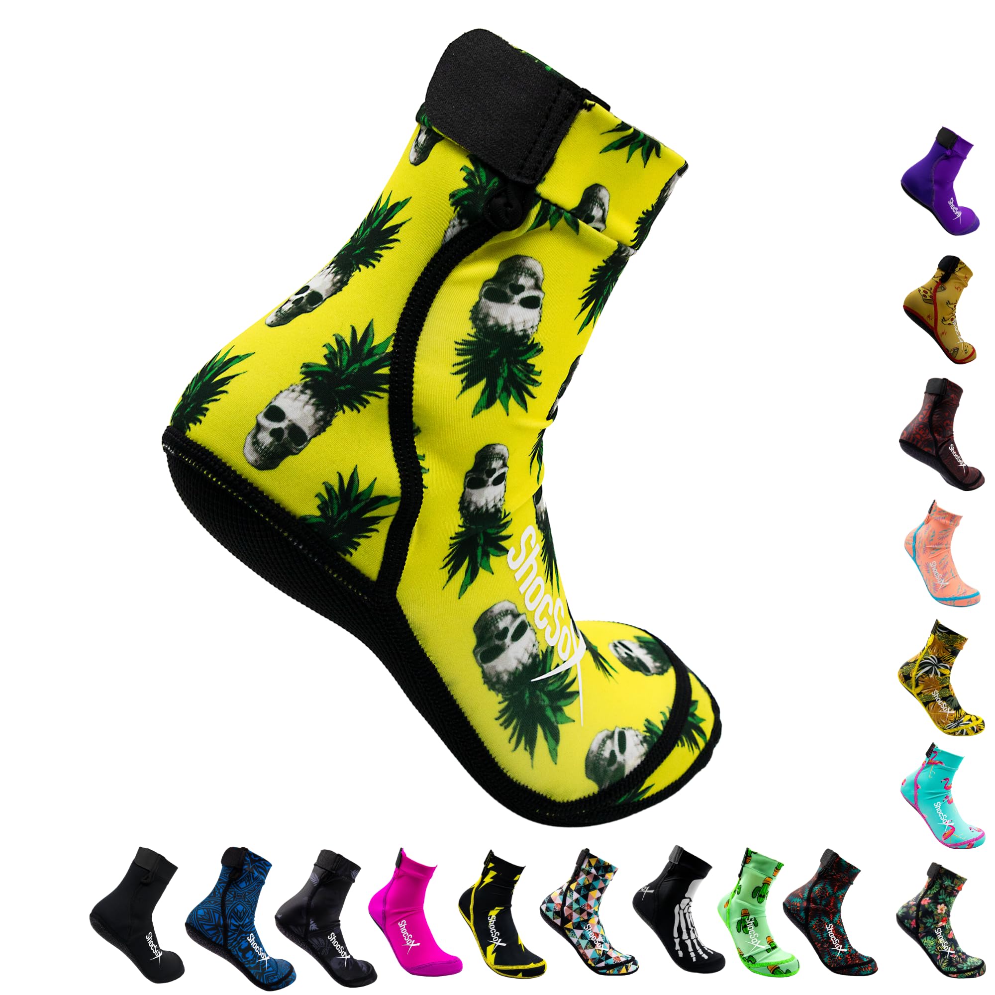 Premium Beach Volleyball & Sand Soccer Socks with Armor-Grade Soles - Longest Lasting Performance Socks for Outdoor Sports & Beach Activities