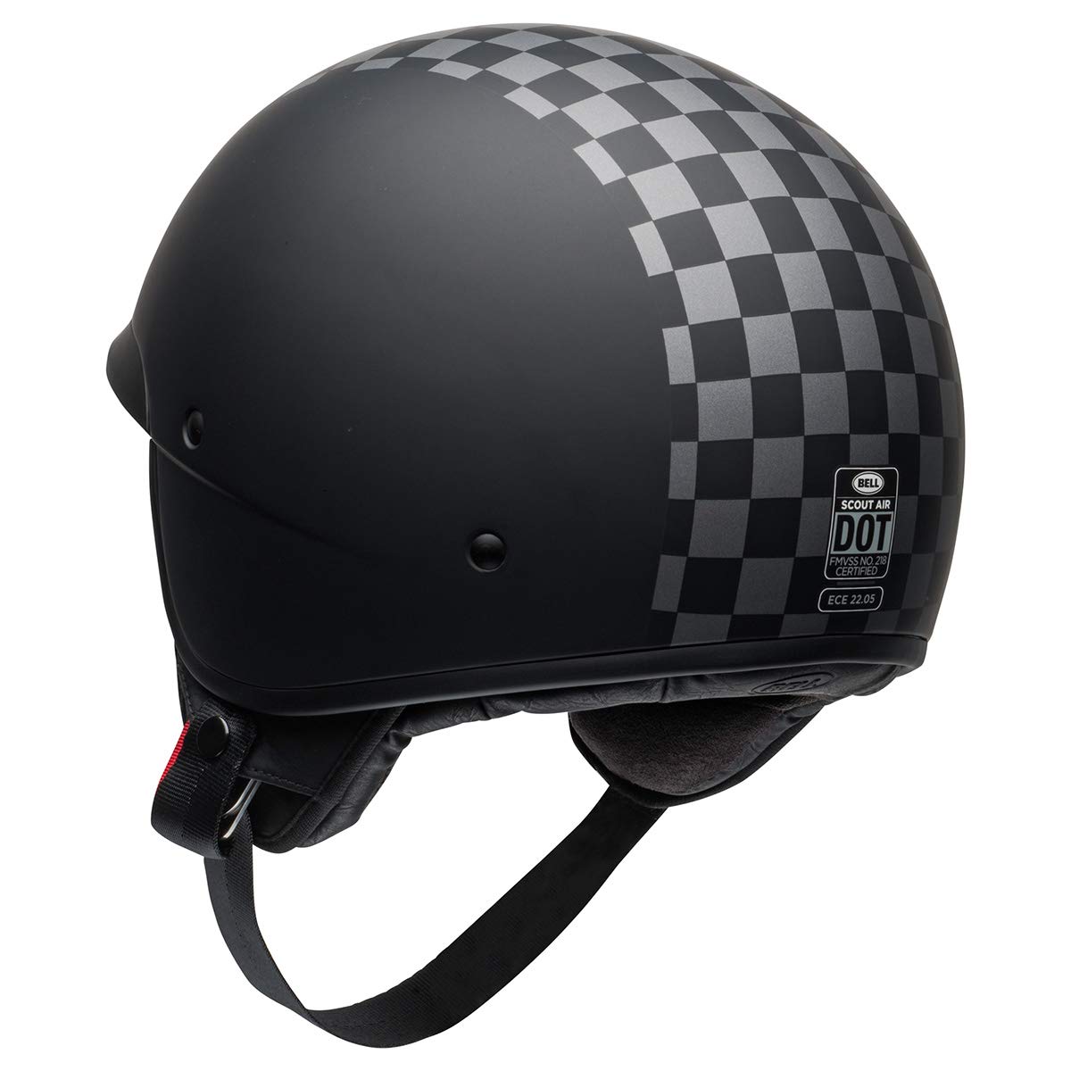 BELL Scout Air Helmets for Motorcycle & Bike Riding - Lightweight, Ventilated, DOT Approved for Safety - Perfect for Commuting, Racing & Adventure Tours