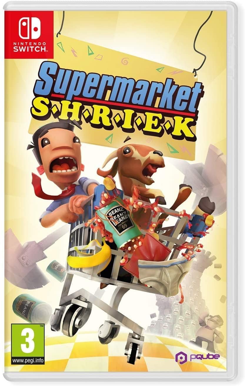 Supermarket Shriek - Nintendo Switch Game - Fun Party & Family Multiplayer Adventure - Perfect for Game Nights & Social Gatherings