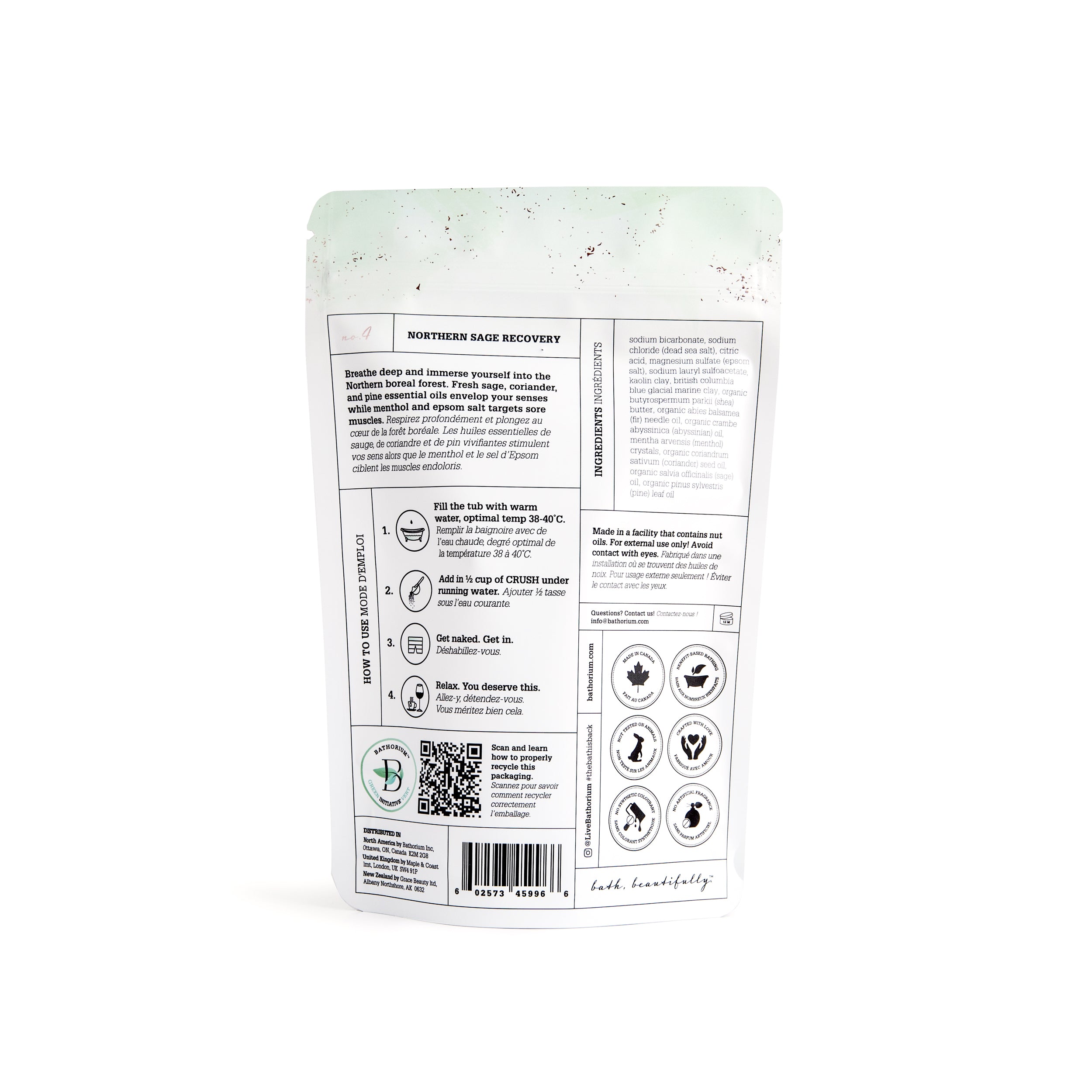 Northern Sage Recovery Crush - Organic Herbal Supplement for Stress Relief & Relaxation - Perfect for Meditation, Yoga & Natural Wellness Routines