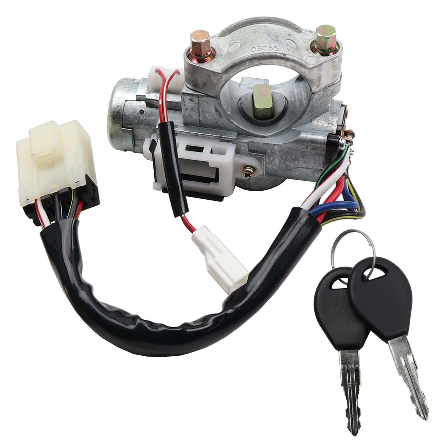 Beck/Arnley 201-1742 Ignition Key & Tumbler Set - Replacement Car Ignition Lock Cylinder for Smooth Engine Start | Perfect for Ford, Chevy, Dodge Vehicles