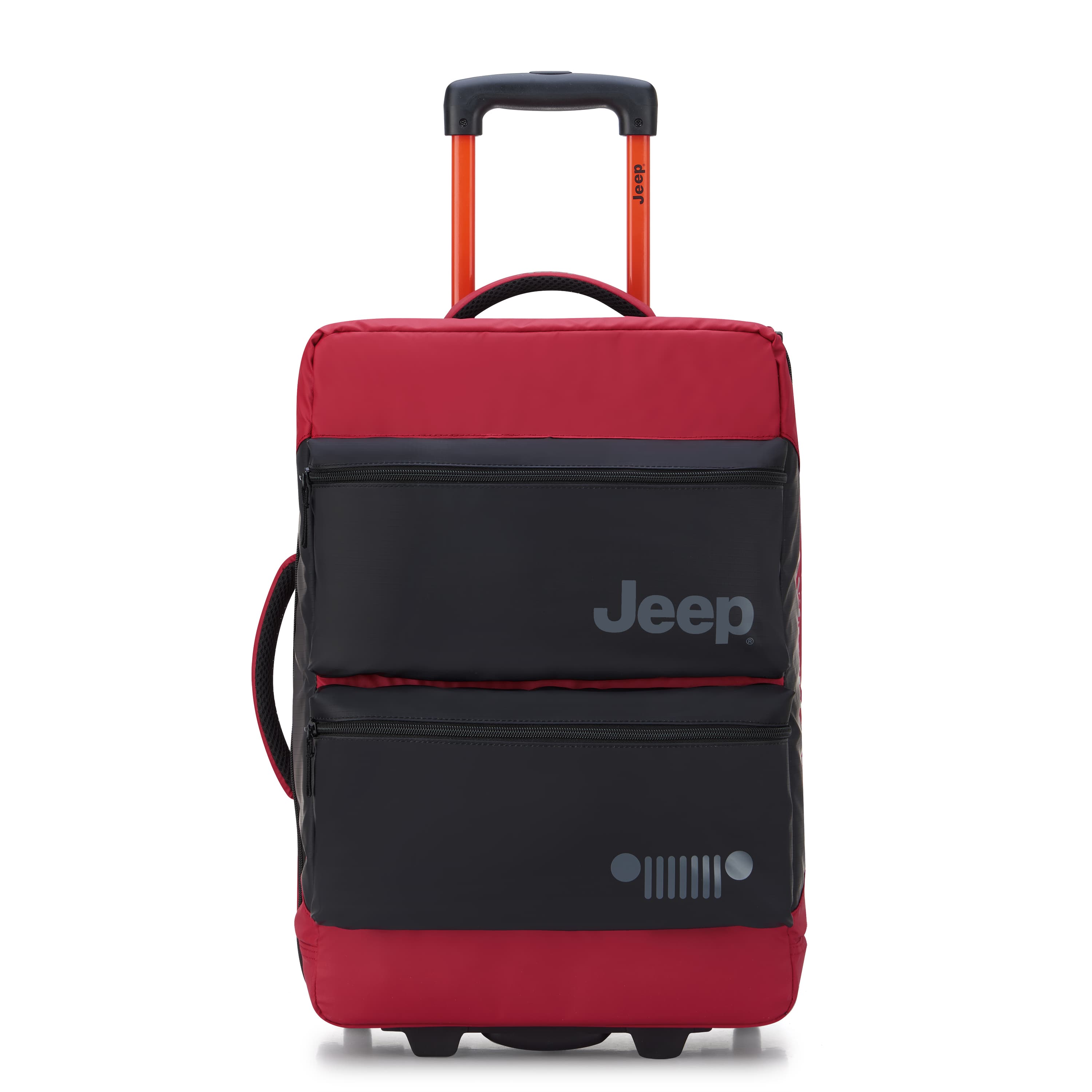 JS006B Small Rolling Duffel Bag - Lightweight Carry-On Luggage with Wheels for Travel, Gym & Weekend Getaways | Durable Spinner Suitcase for Men & Women