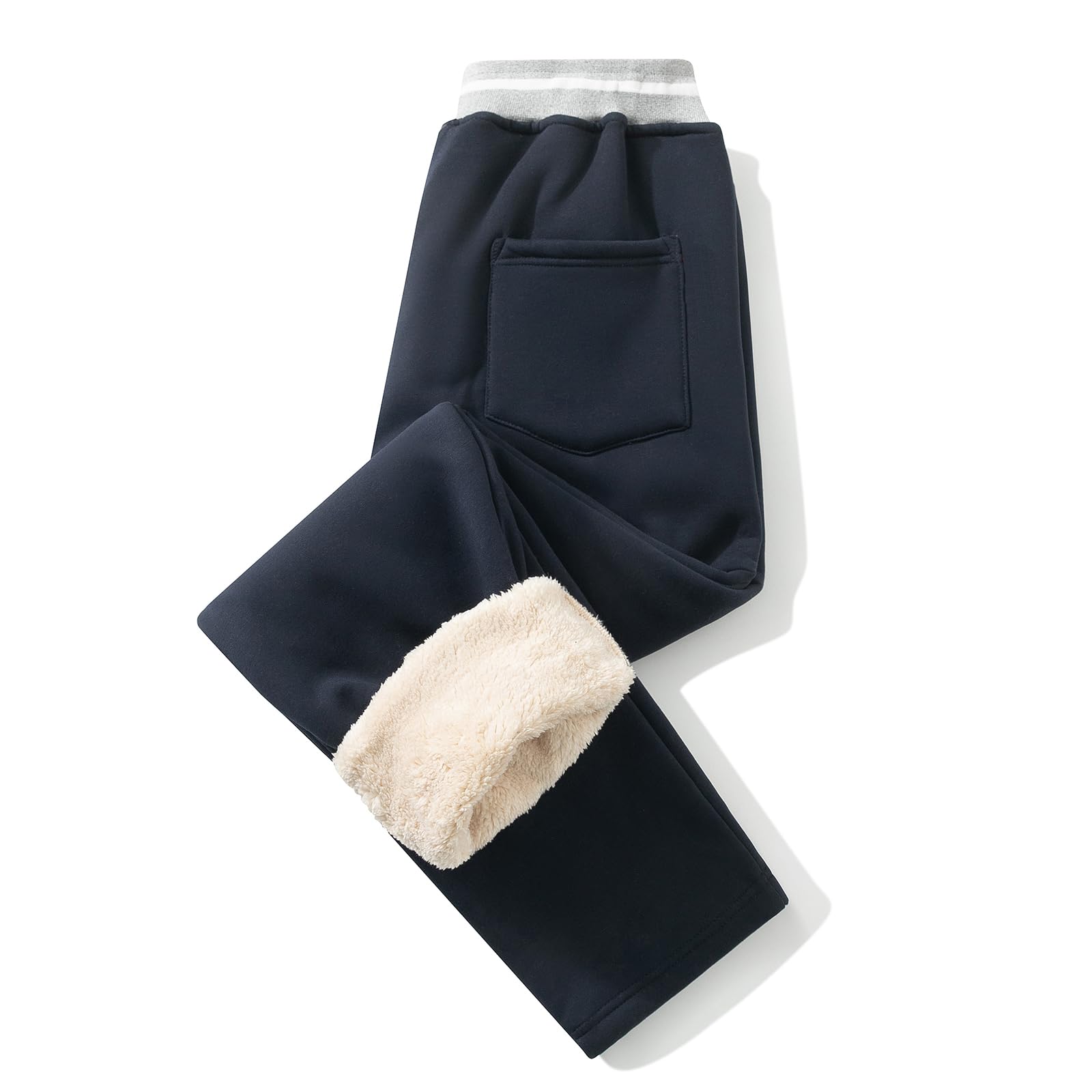 FoxQ Men's Sweatpants with Pockets - Athletic Joggers for Running, Yoga & Casual Wear - Loose Fit Straight Leg Open Bottom - Perfect for Gym, Lounge & Outdoor Activities
