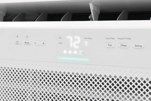 Frigidaire Gallery GHWQ125WD1 12,000 BTU U-Shaped Inverter WiFi Window Air Conditioner - Energy Star Certified White - Perfect for Bedrooms, Living Rooms & Home Offices
