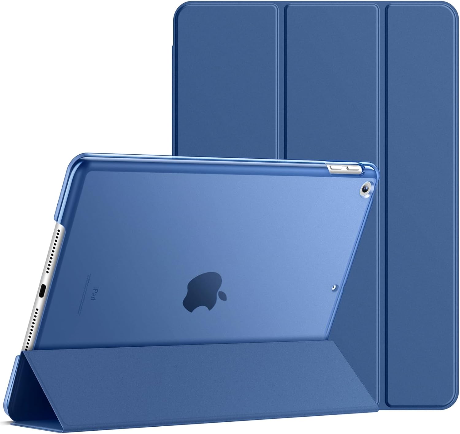 JETech Protective Case for Apple iPad with Auto Wake/Sleep Smart Cover - Multiple Colors & Models Available - Perfect for Work, School & Travel