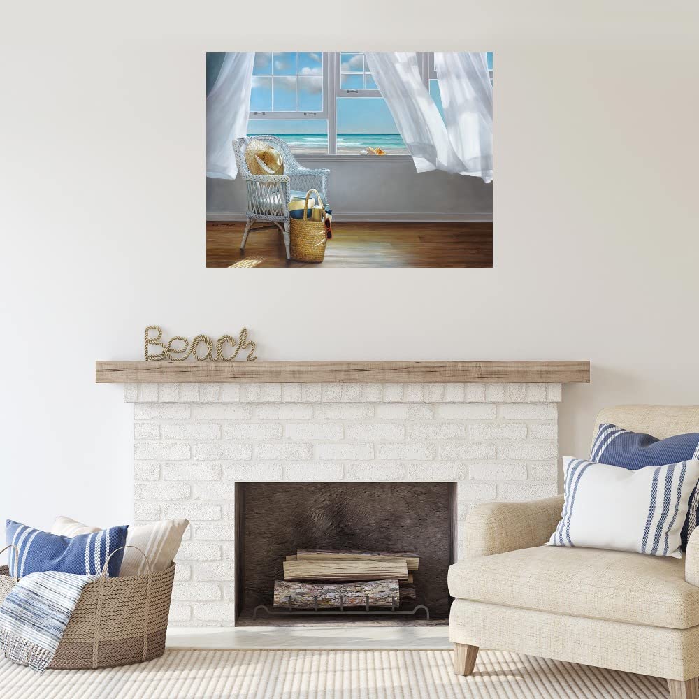 Karen Hollingsworth Fine Art Canvas Wall Decor - Sense Memory Painting for Living Room, Bedroom, Office & More - Ready to Hang 56x42 Inches - Perfect for Home, Office & Commercial Spaces