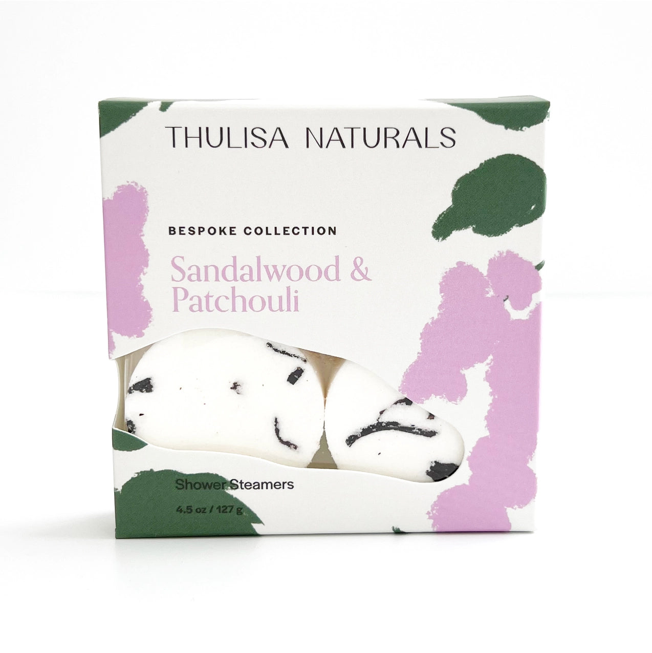 Natural Sandalwood & Patchouli Aromatherapy Shower Steamer Tablets - Relaxing Bath & Spa Essential for Stress Relief & Self-Care