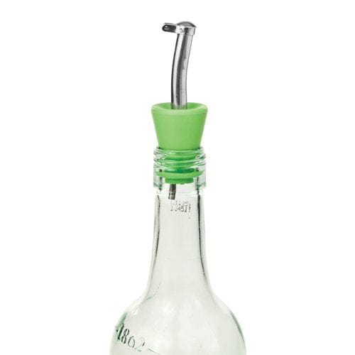 True Brands Premium Liquor Pourers - 2oz Stainless Steel Speed Pourers for Bars, Restaurants & Home Bartending - Perfect for Whiskey, Vodka, Tequila & Cocktail Making