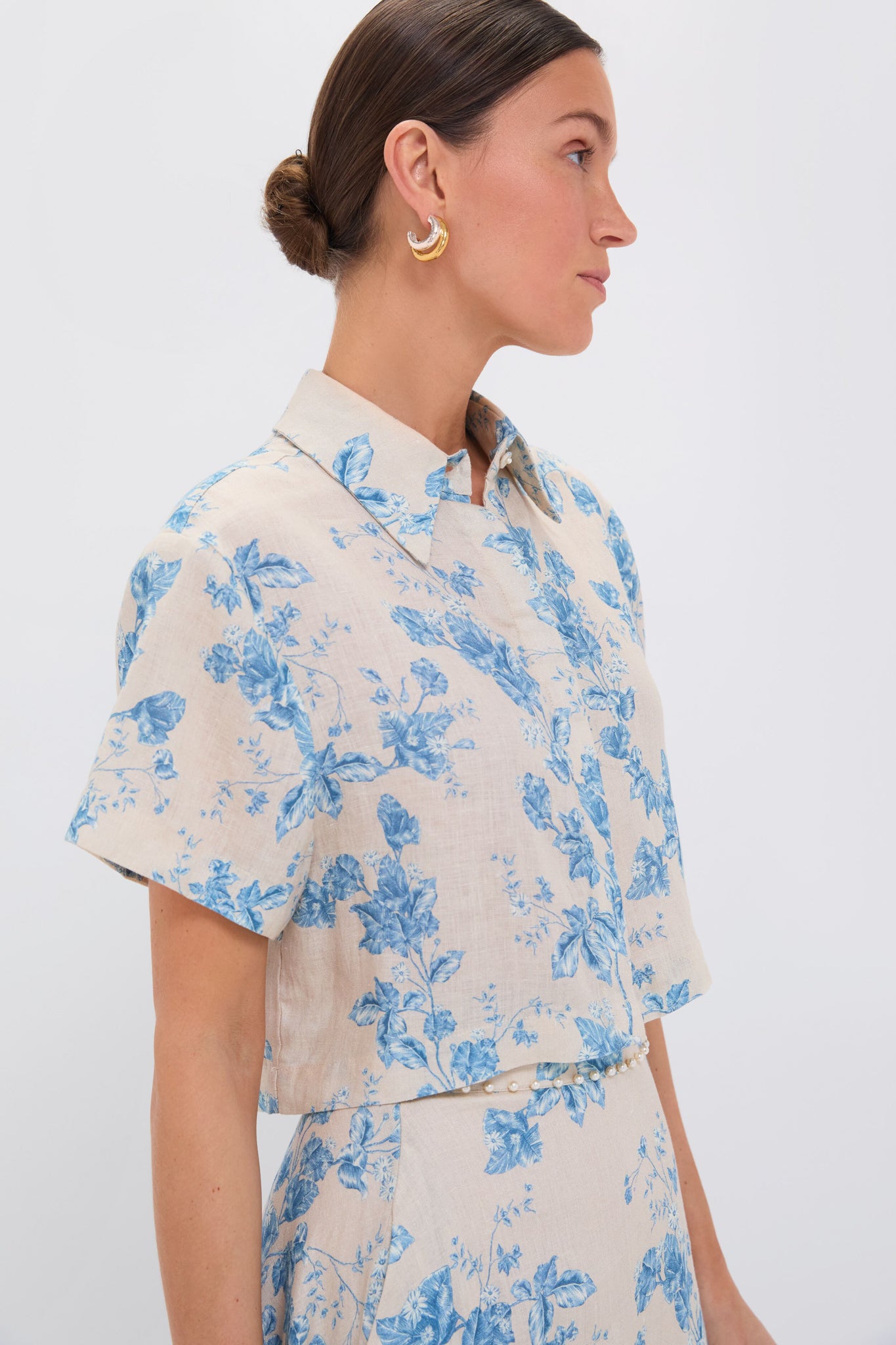 Bougainvillea Virtuosa Women's Fashion Top - Elegant Floral Print Blouse for Summer, Party & Casual Wear